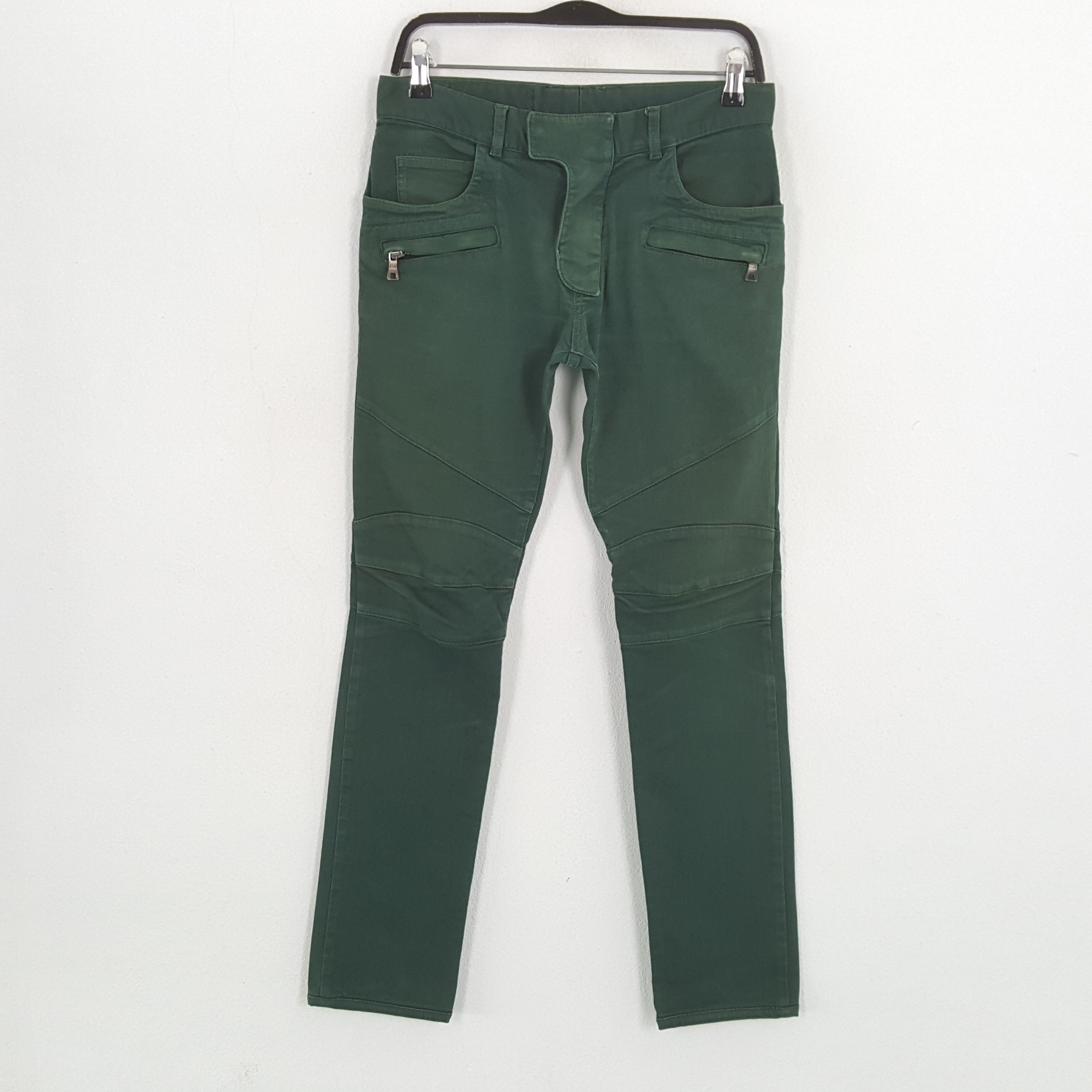 Balmain × Vintage BALMAIN Paris Fashion Brand Style Pants Size US 29 - 1 Thumbnail