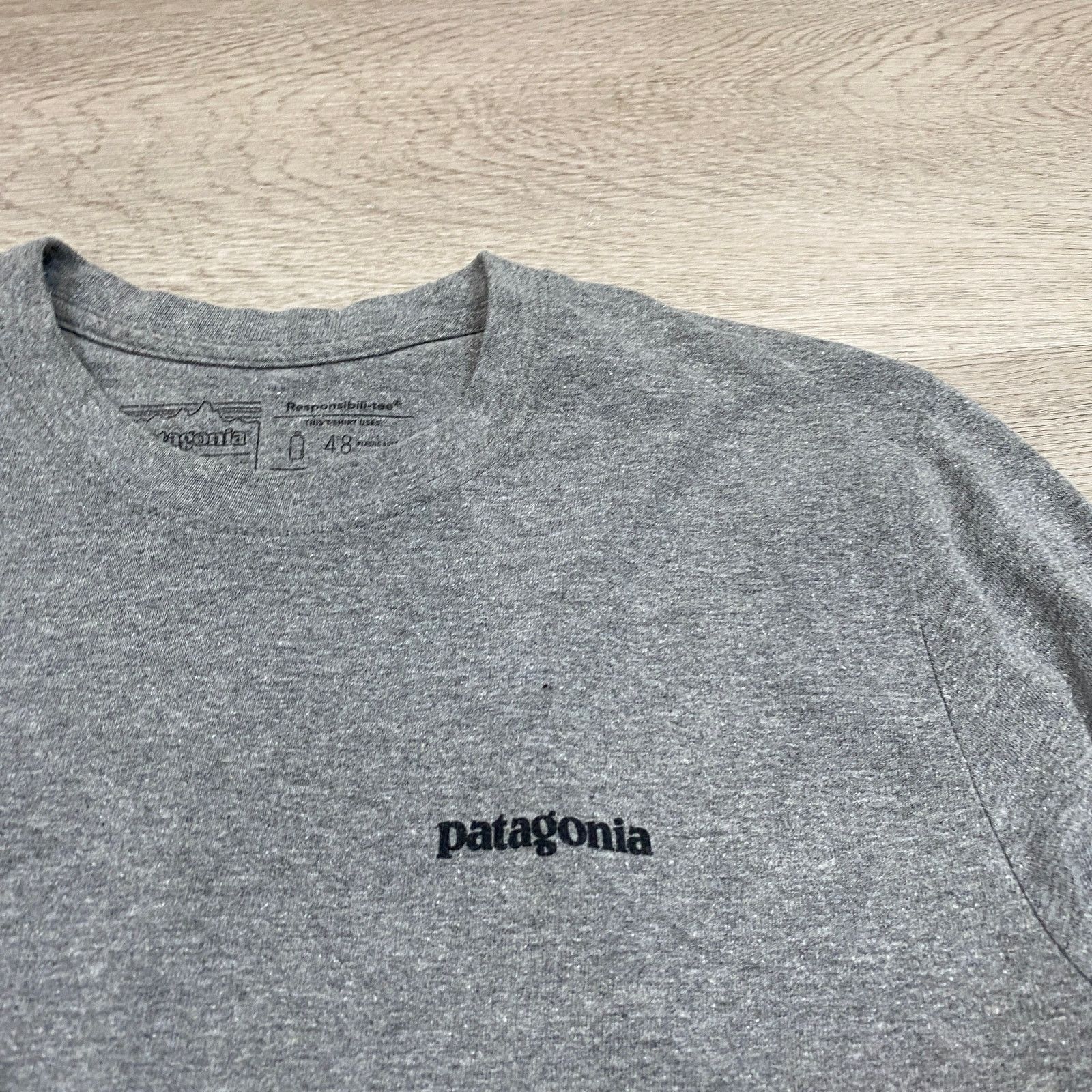 Patagonia Patagonia P-6 Logo Long Sleeve Responsibili-tee Shirt M Gorp Size US M / EU 48-50 / 2 - 4 Thumbnail