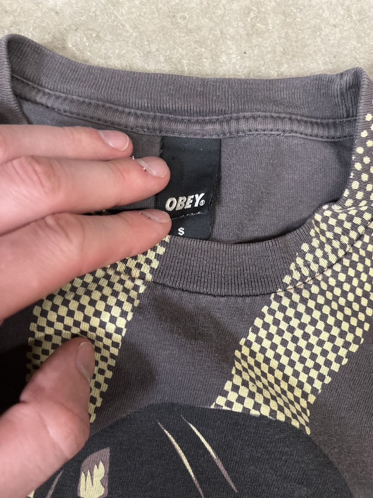 Obey Vintage Obey Inspector Gas Tee Size US S / EU 44-46 / 1 - 3 Thumbnail