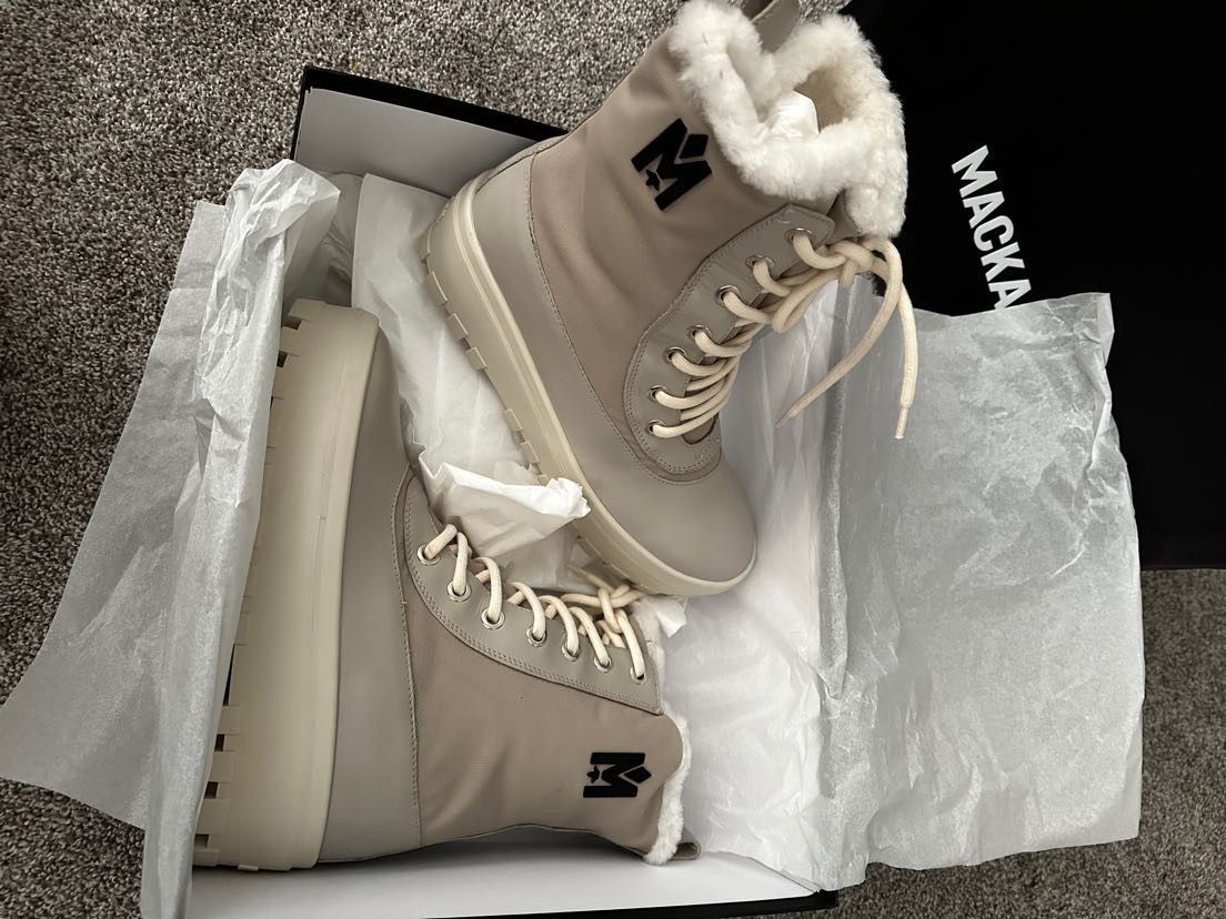 image of Mackage Winter Boots in Champagne, Women's (Size 9)