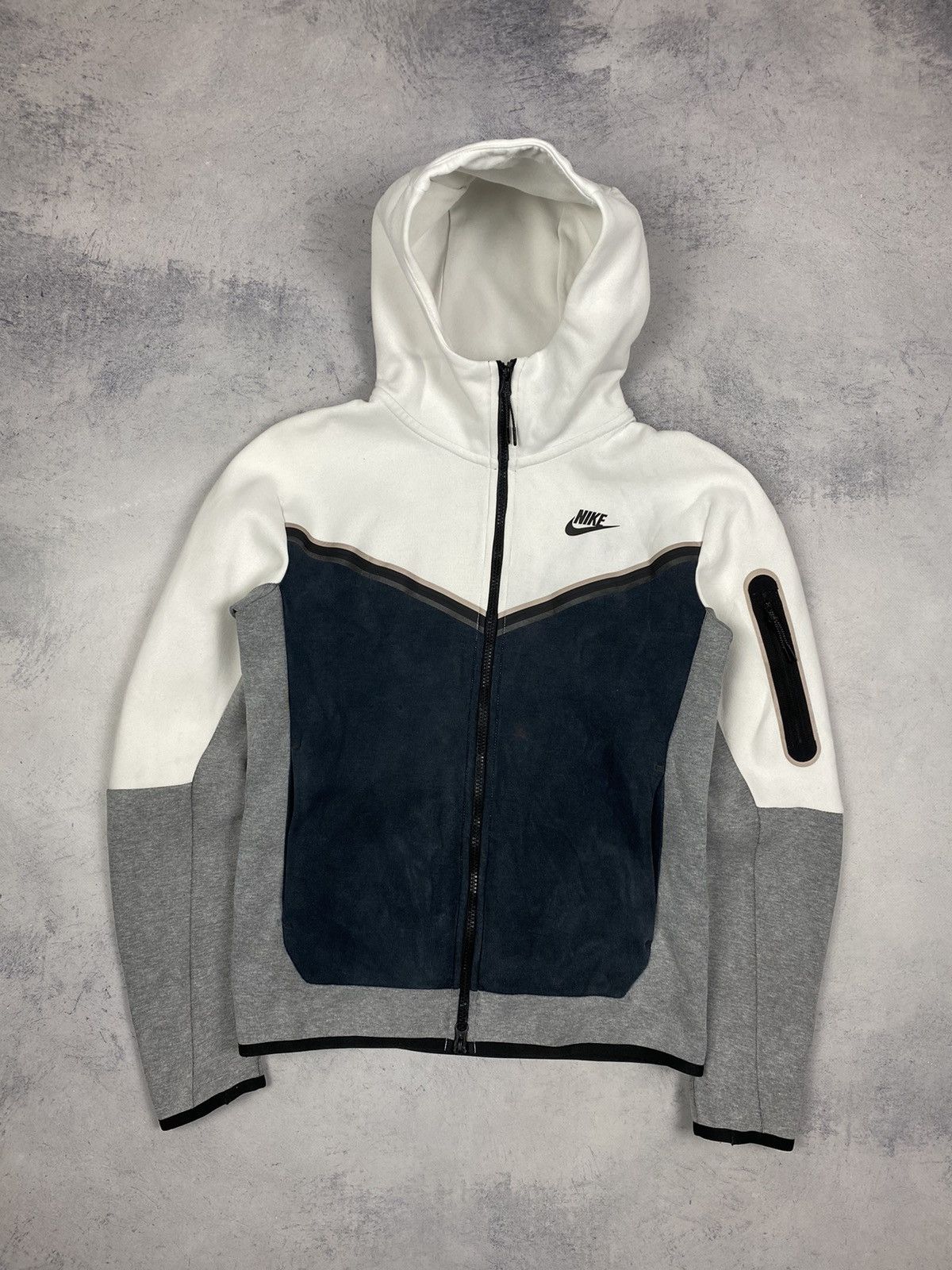 Nike Nike Tech Fleece Zip Up Drill Hoodie Size XS Size US XS / EU 42 / 0 - 2 Thumbnail