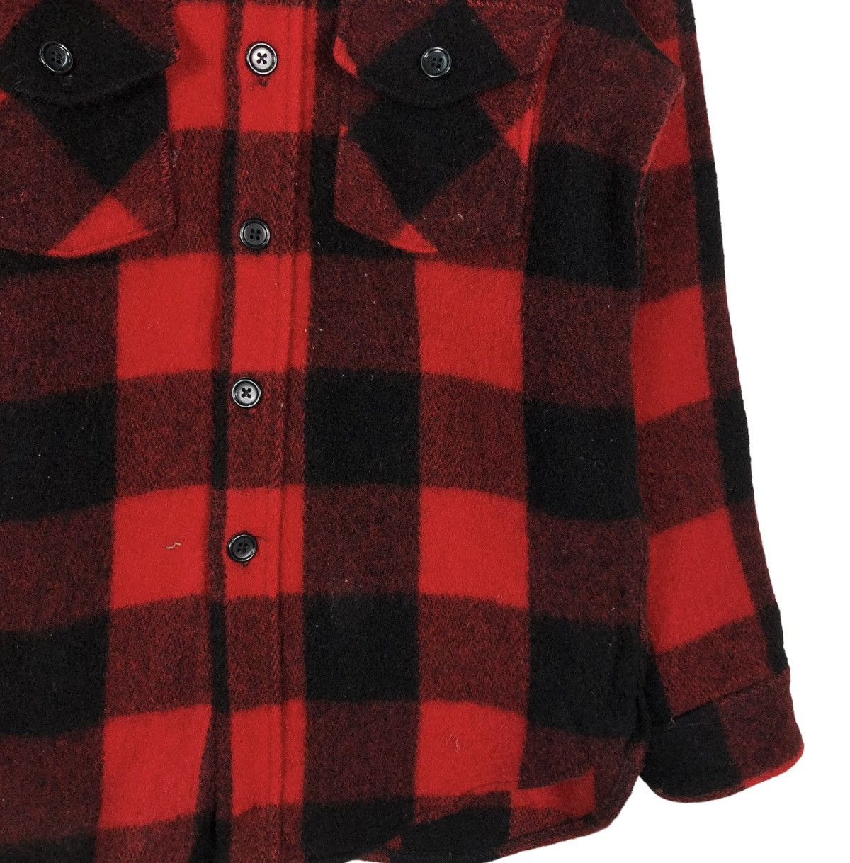 Vintage 🔥VINTAGE WORK JACKET WOOLRICH MADE IN USA TARTAN DESIGN Size US M / EU 48-50 / 2 - 7 Thumbnail