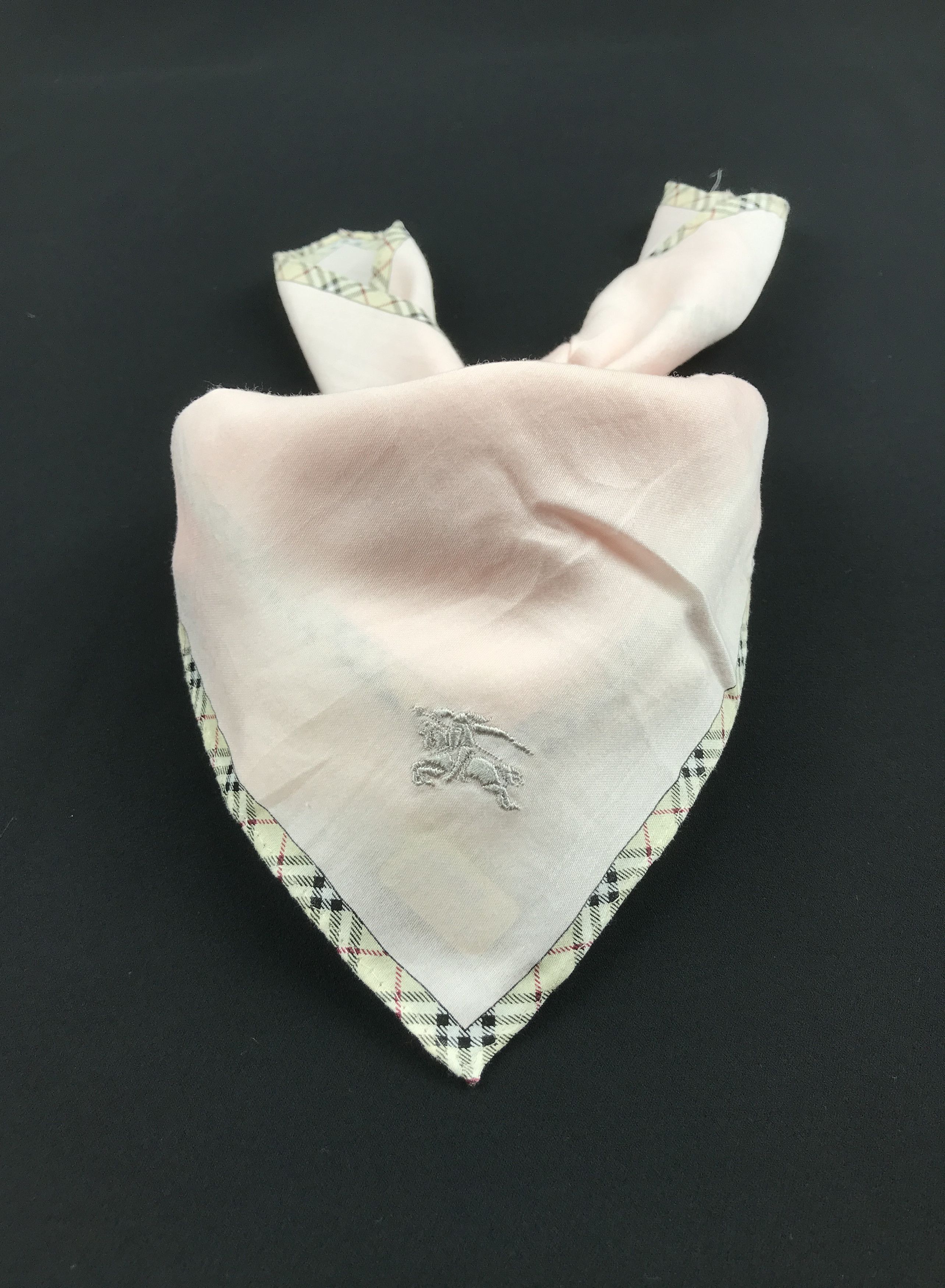 Burberry × Vintage Vintage Burberry Bandana Neckerchief Handkerchief Size ONE SIZE - 3 Thumbnail