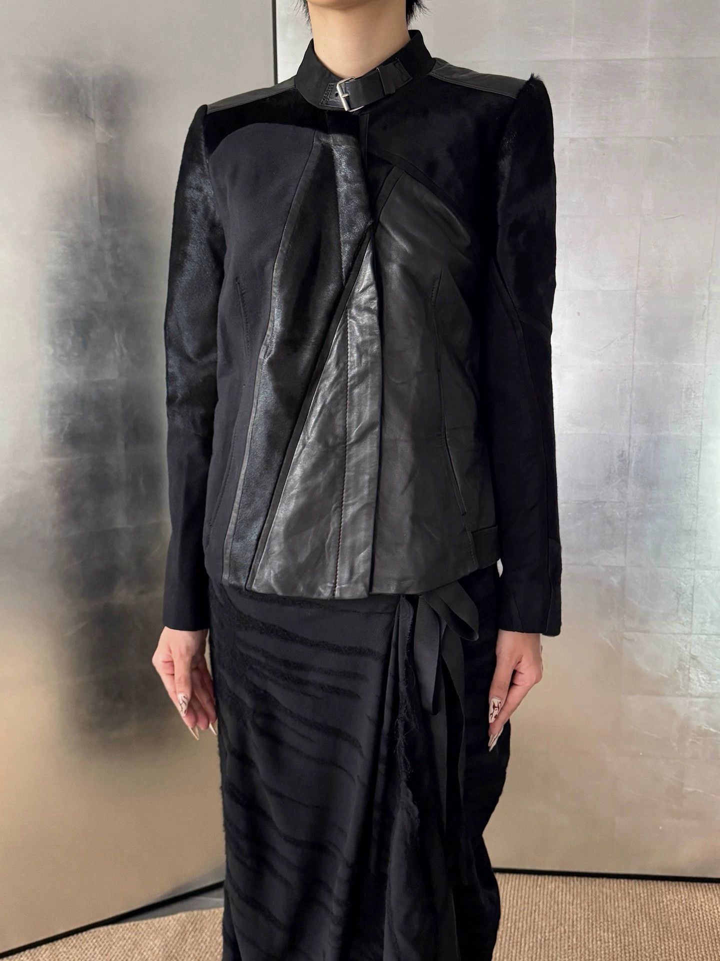Helmut Lang Helmut Lang Vintage Sheepskin Suede Leather Jacket Size 2 Size M / US 6-8 / IT 42-44 - 2 Thumbnail