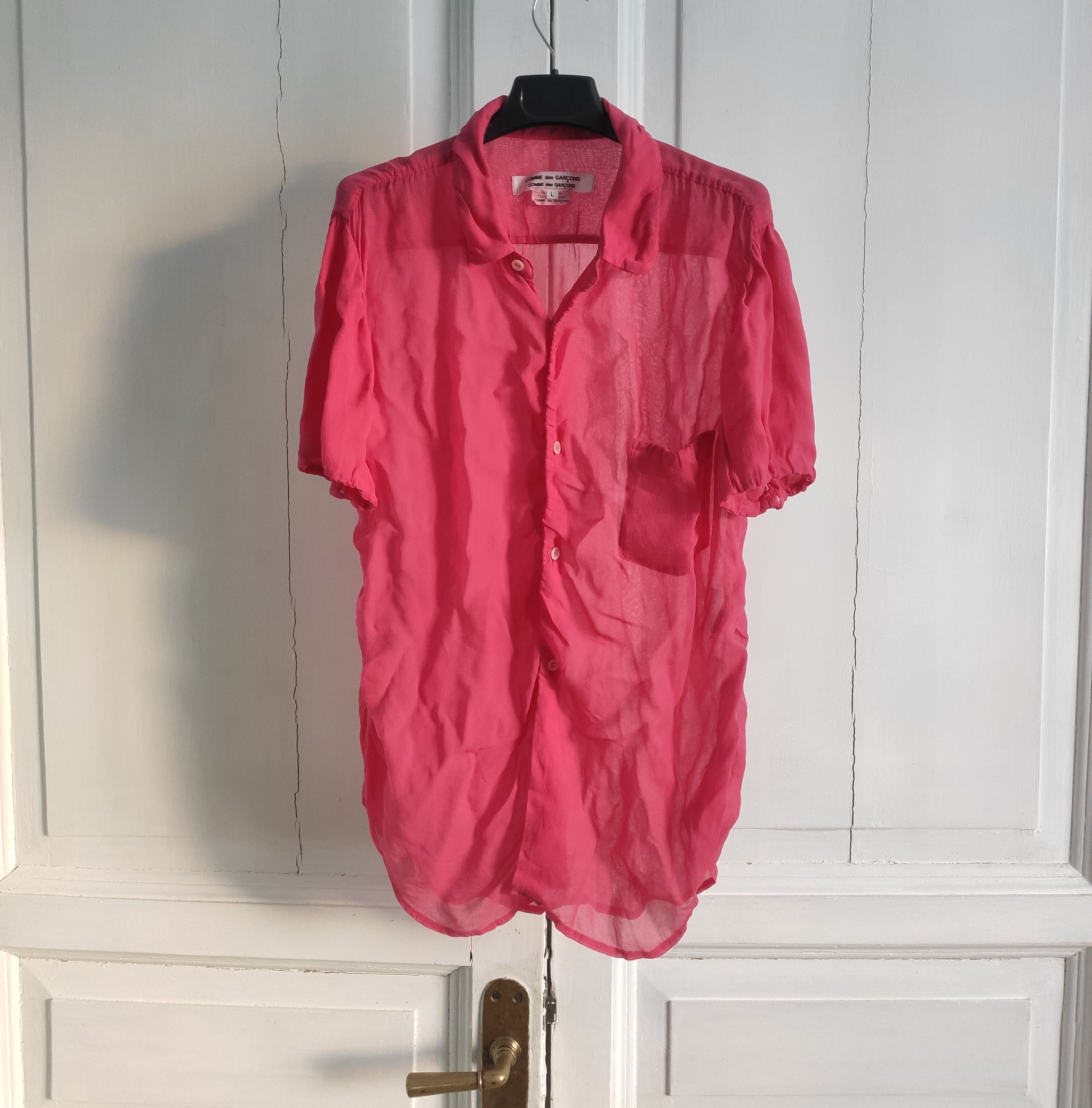 Comme des Garcons SS09 Transparent blouse Size M / US 6-8 / IT 42-44 - 1 Thumbnail