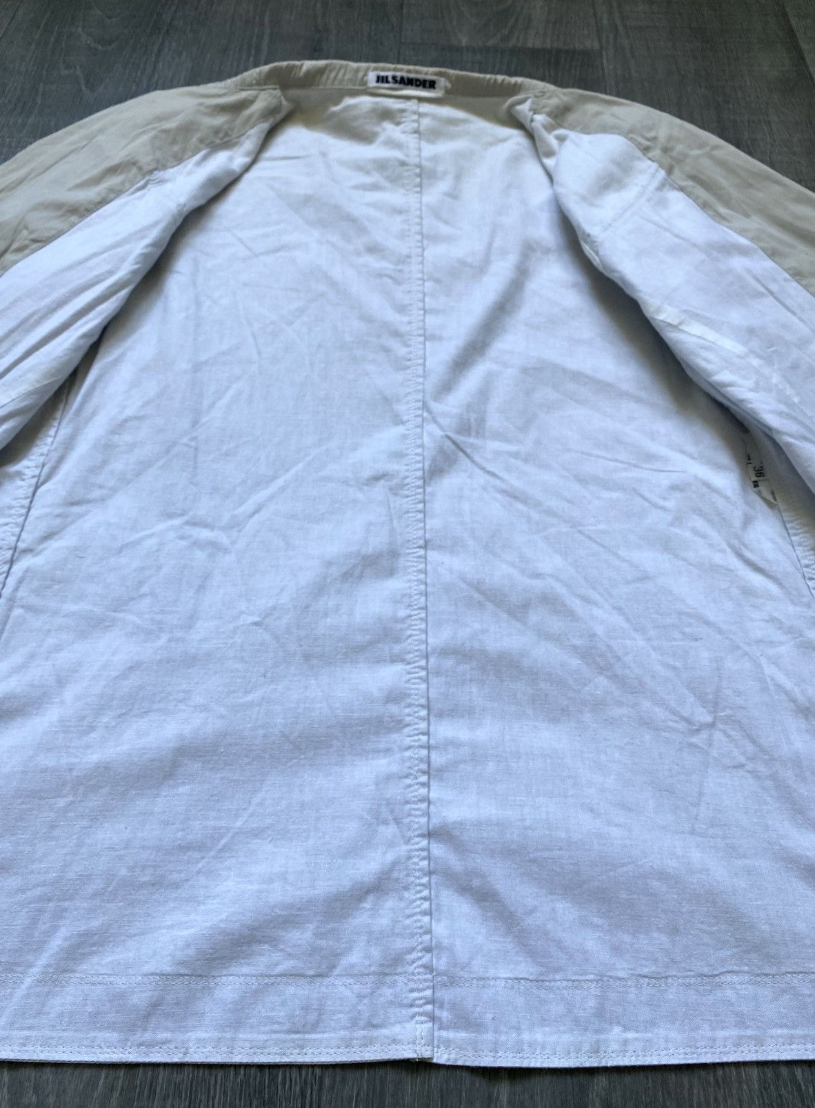 Jil Sander Women’s Jil Sander Vintage Avant Garde Blazer Light Jacket Size XS / US 0-2 / IT 36-38 - 10 Thumbnail