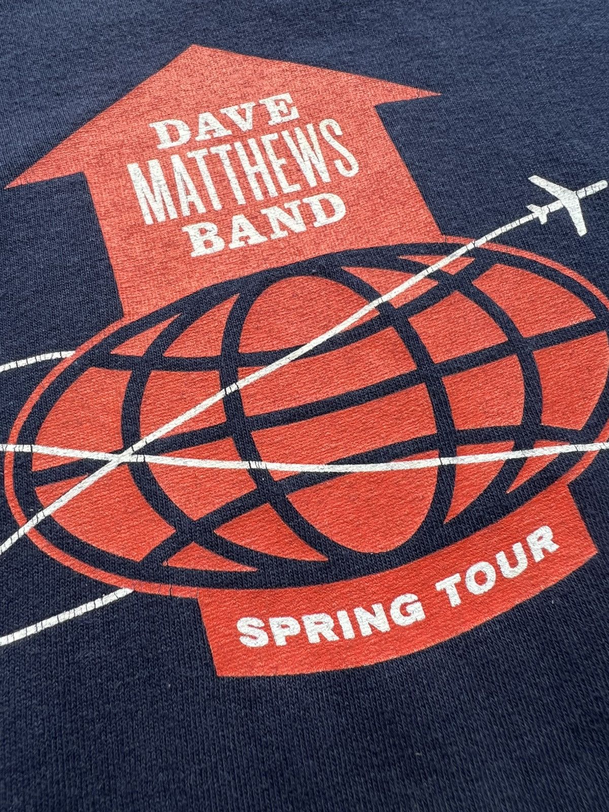 Band Tees × Vintage Vintage Dave Matthews Band 2007 Spring Tour T-Shirt Tee Size US M / EU 48-50 / 2 - 4 Thumbnail