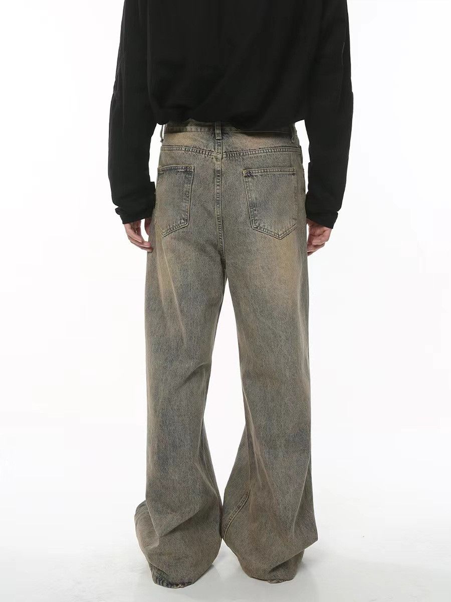 Japanese Brand × Jean Old Original Washed Straight Leg Jeans Size US 32 / EU 48 - 2 Thumbnail