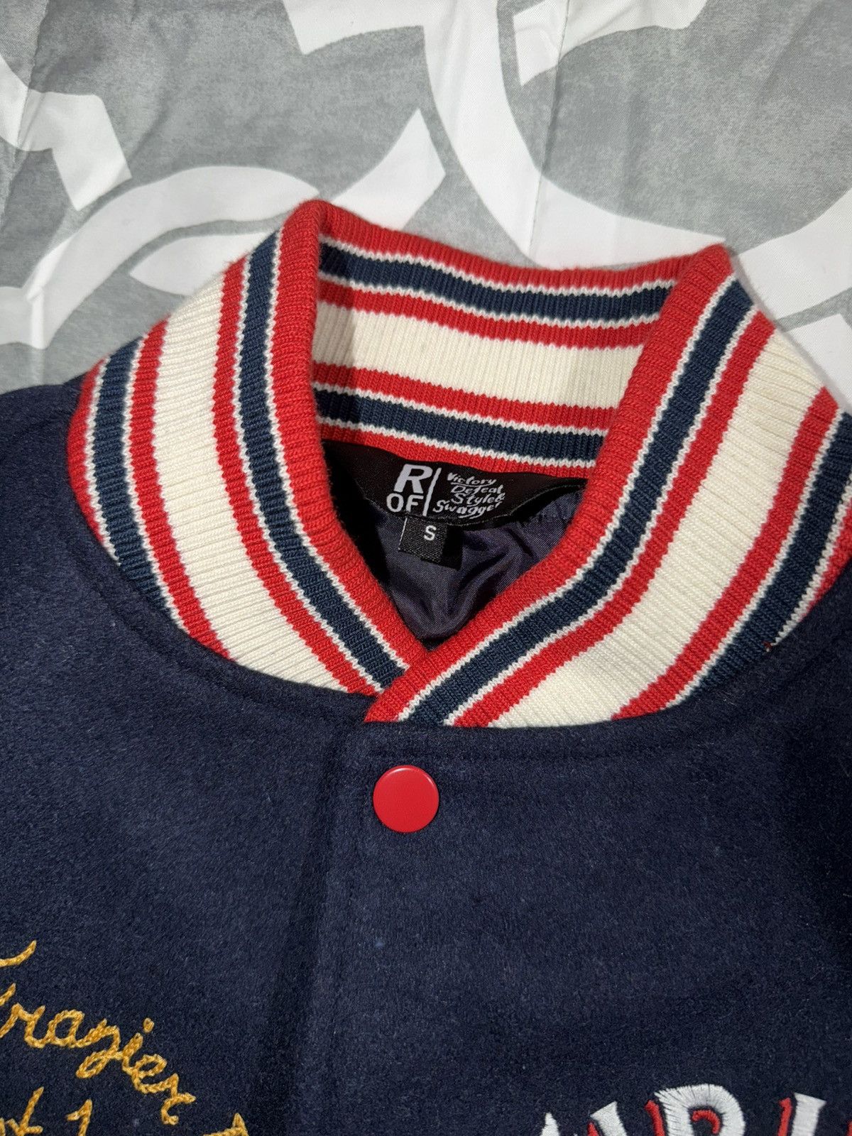 Roots Of Flight Thrilla in Manilla Roots of Fight Varsity Jacket Small Size US S / EU 44-46 / 1 - 5 Thumbnail