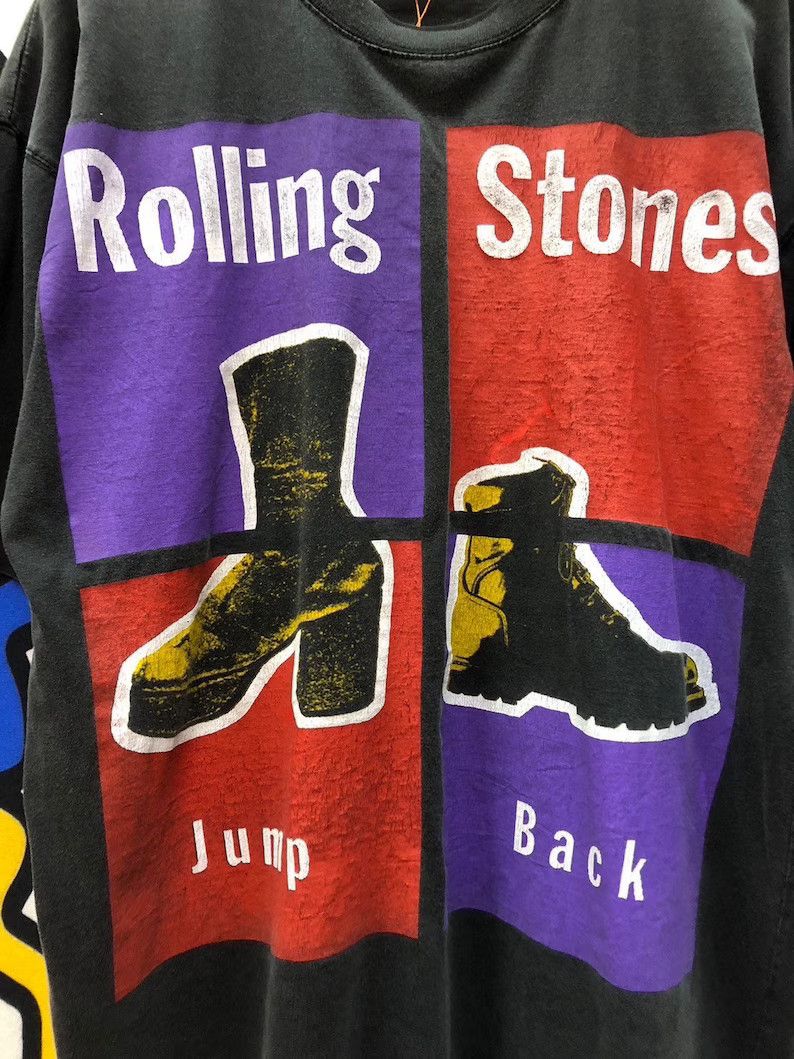 The Rolling Stones Vintage 1993 The Rolling Stones - Jump Back tshirt size XL Size US XL / EU 56 / 4 - 5 Thumbnail