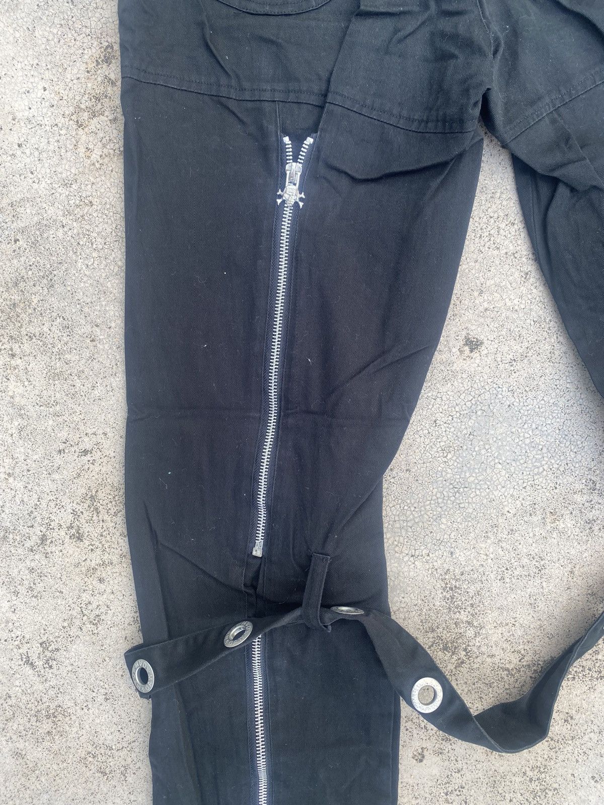 Japanese Brand × Punk and Yo MVD Gothic Punk Seditionaries Bondage Zipper Denim Pants Size US 29 - 19 Thumbnail