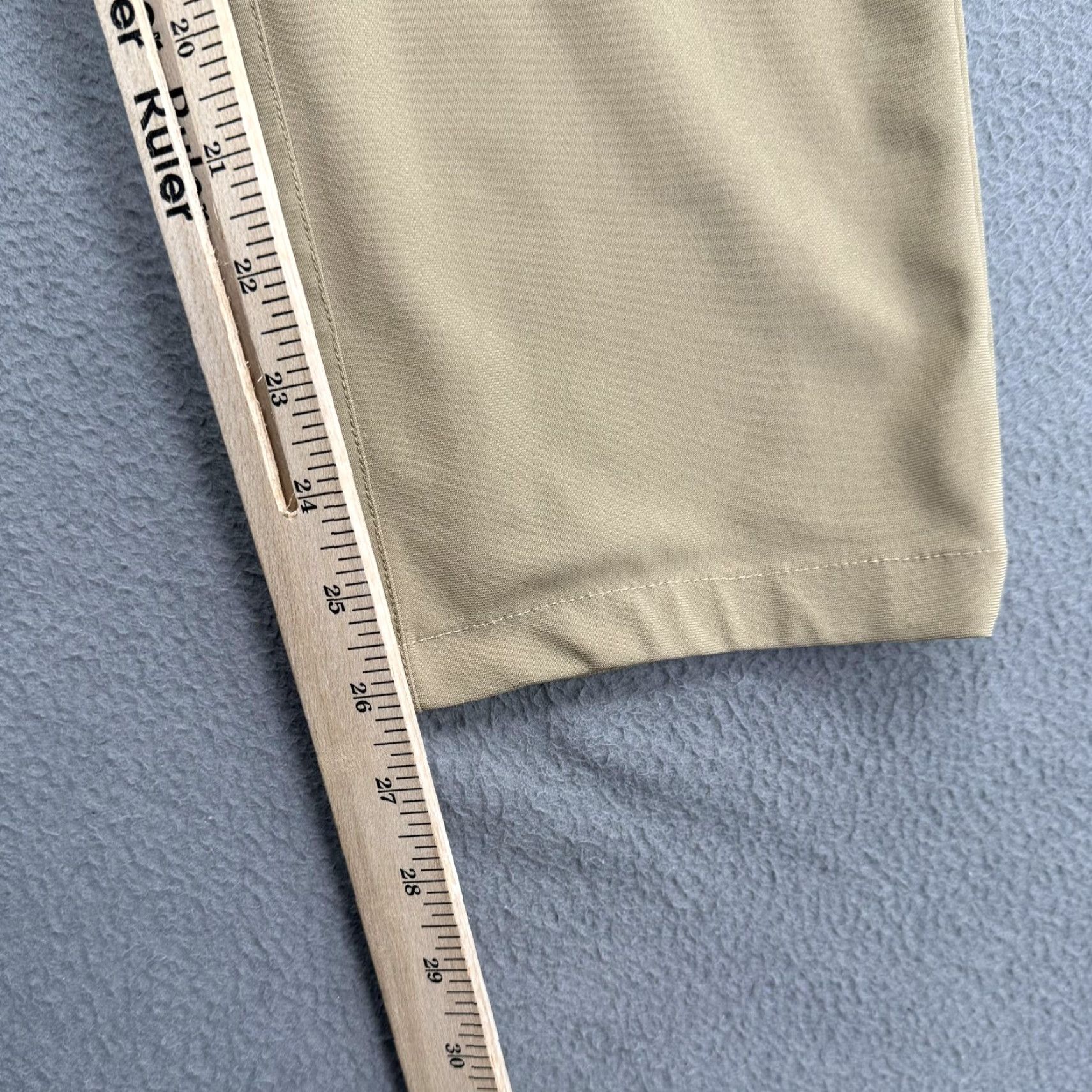 Vintage Birddogs Pants Mens 32x30 Khaki Slim Fit Stretch Casual Chino Golf Performance Size US 32 / EU 48 - 7 Thumbnail