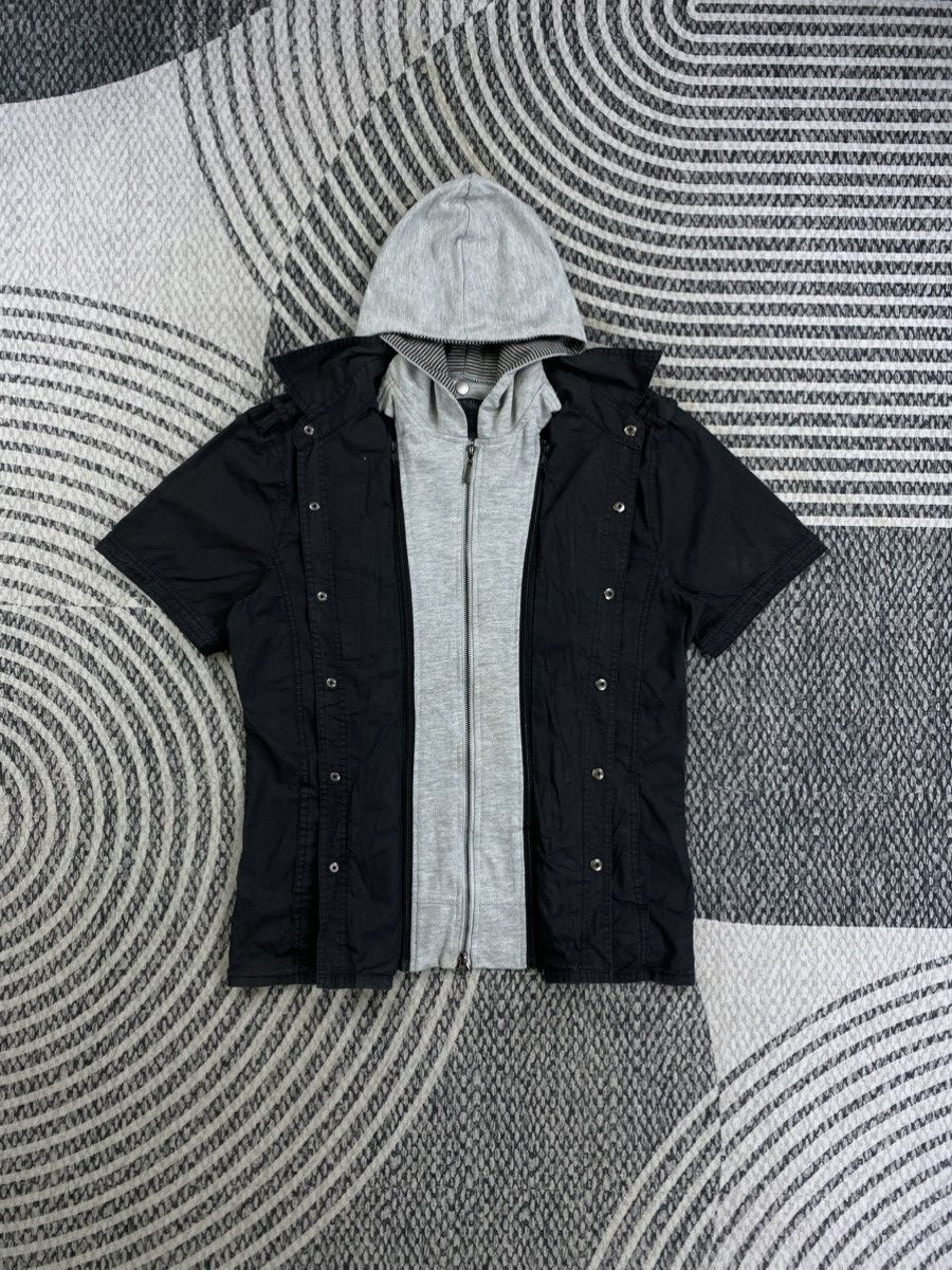 In The Attic Vtg In The Attic Shortsleeve Hooded Zipper Size US M / EU 48-50 / 2 - 5 Thumbnail
