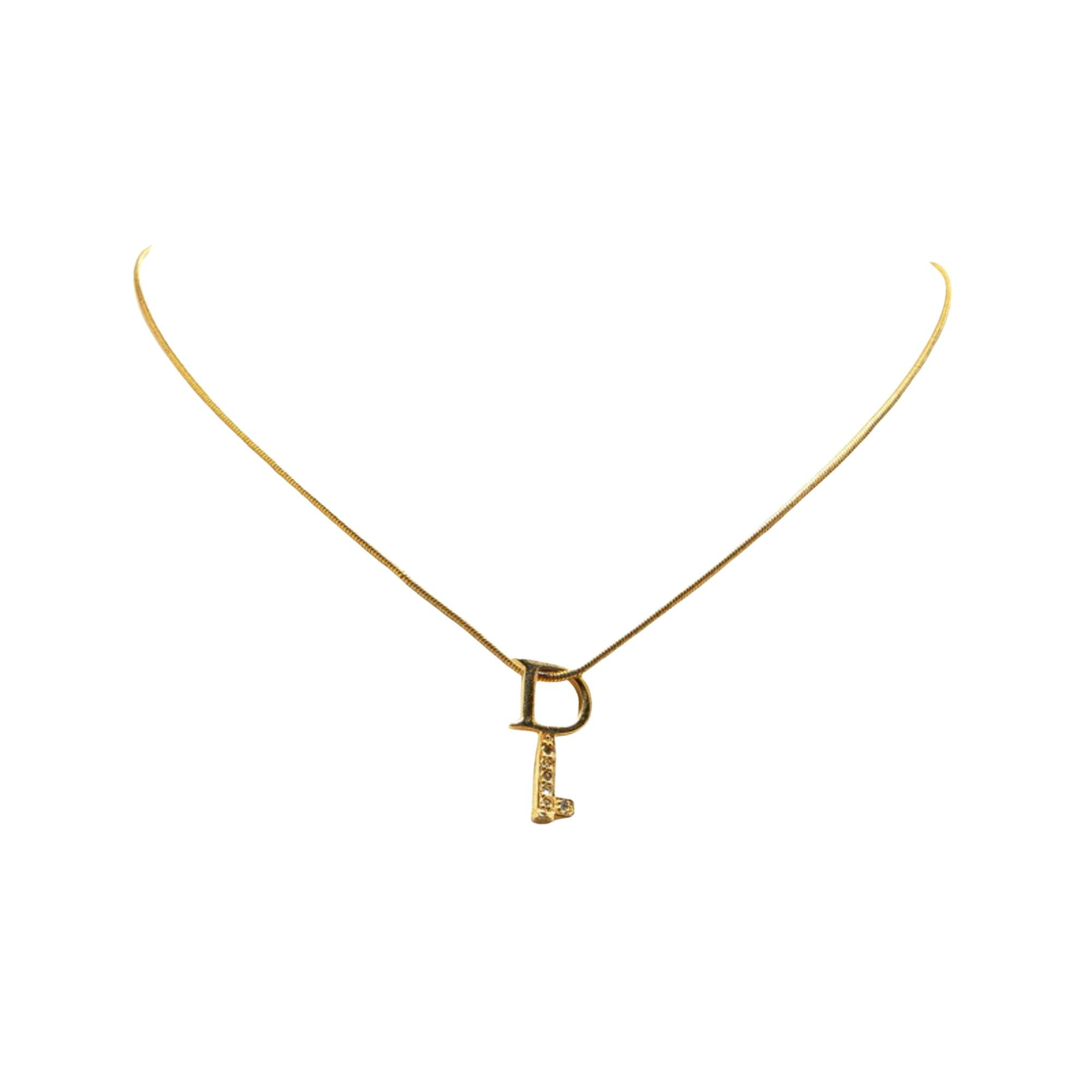 Dior Dior CD necklace Size ONE SIZE - 1 Thumbnail