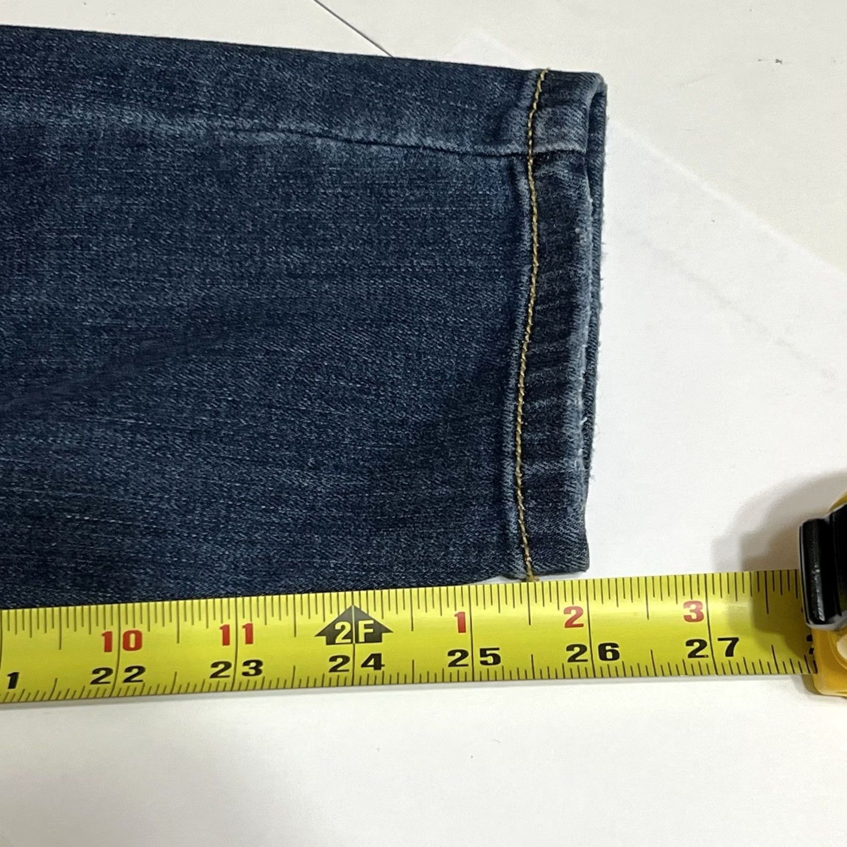 Denime Judy Blue Jeans Relaxed Fit Distressed 5-Pocket Denim Straight Size 26" / US 2 / IT 38 - 6 Thumbnail
