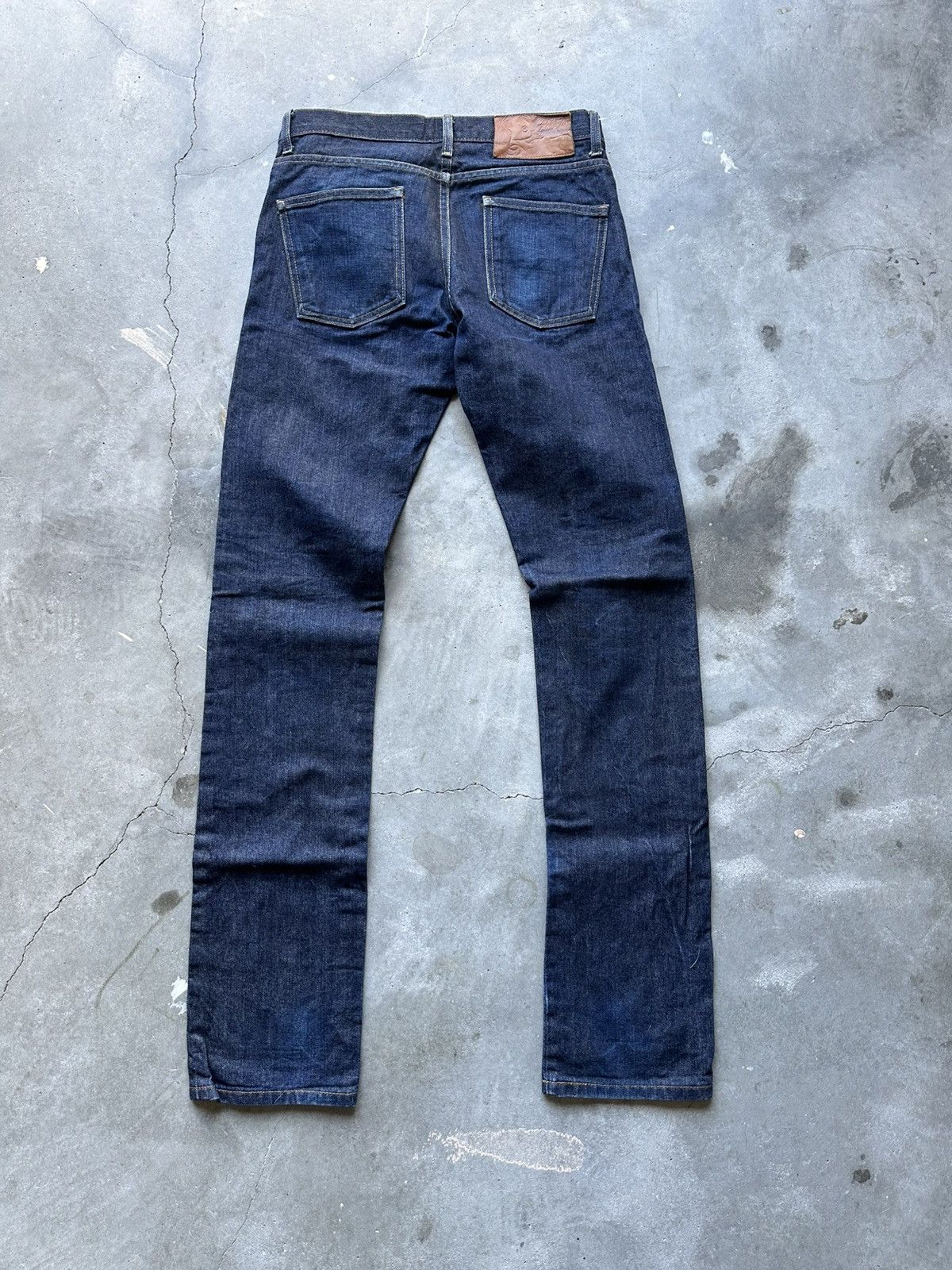 Naked & Famous Indigo Japanese Raw Denim Skinny Jeans Size US 31 - 5 Thumbnail