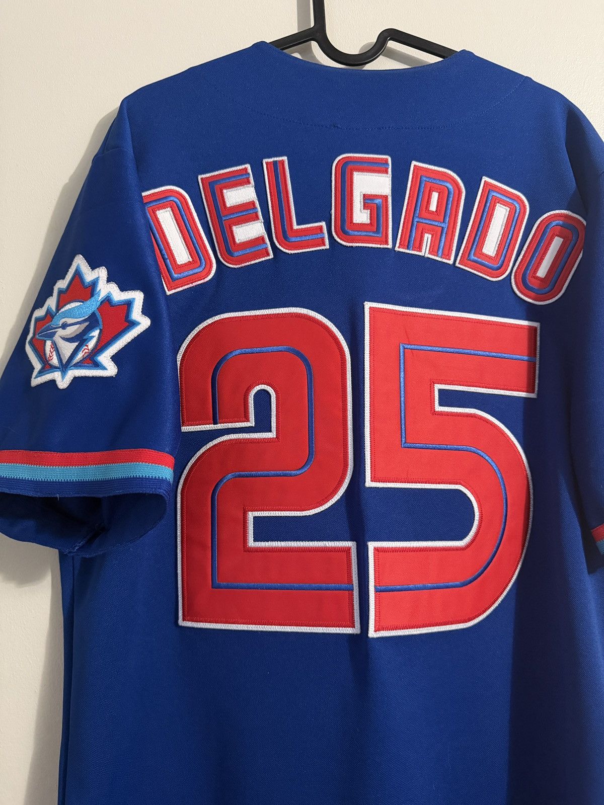 MLB 2001 Russell Athletic Toronto Blue Jays Delgado MLB Jersey Size US M / EU 48-50 / 2 - 9 Thumbnail