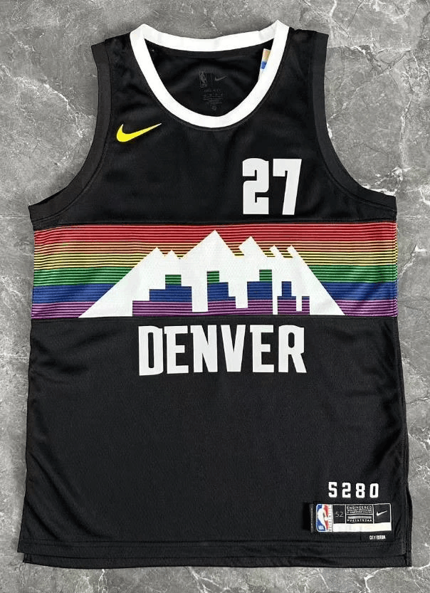 NBA Denver Nuggets 27 Jamal Murray Jersey 2026 Size US M / EU 48-50 / 2 - 2 Thumbnail