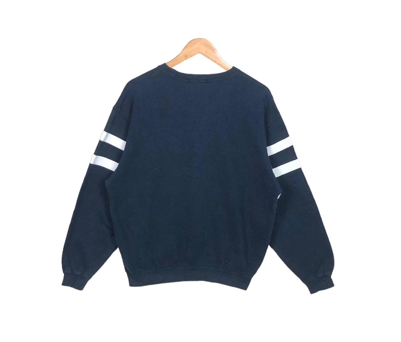 Other Vintage 90s ELLE Big E Logo Stripe Sweatshirt Jumper Size US L / EU 52-54 / 3 - 2 Thumbnail