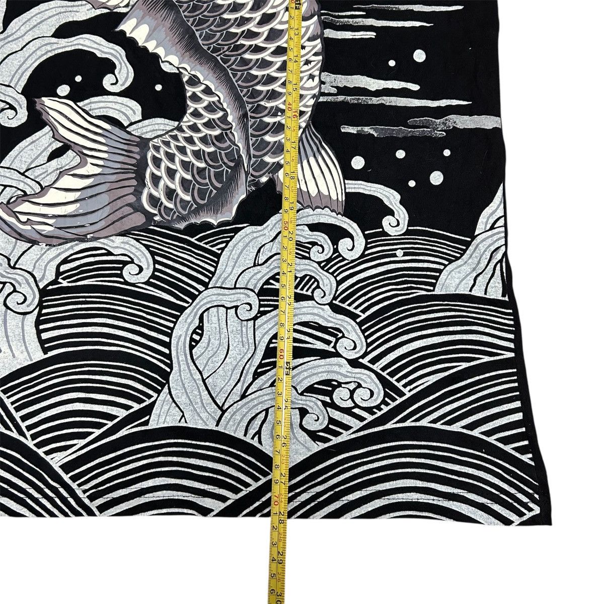 Japanese Brand Vintage Japanese Koi Fish Back Print Long Sleeve Tshirt Size US L / EU 52-54 / 3 - 15 Thumbnail