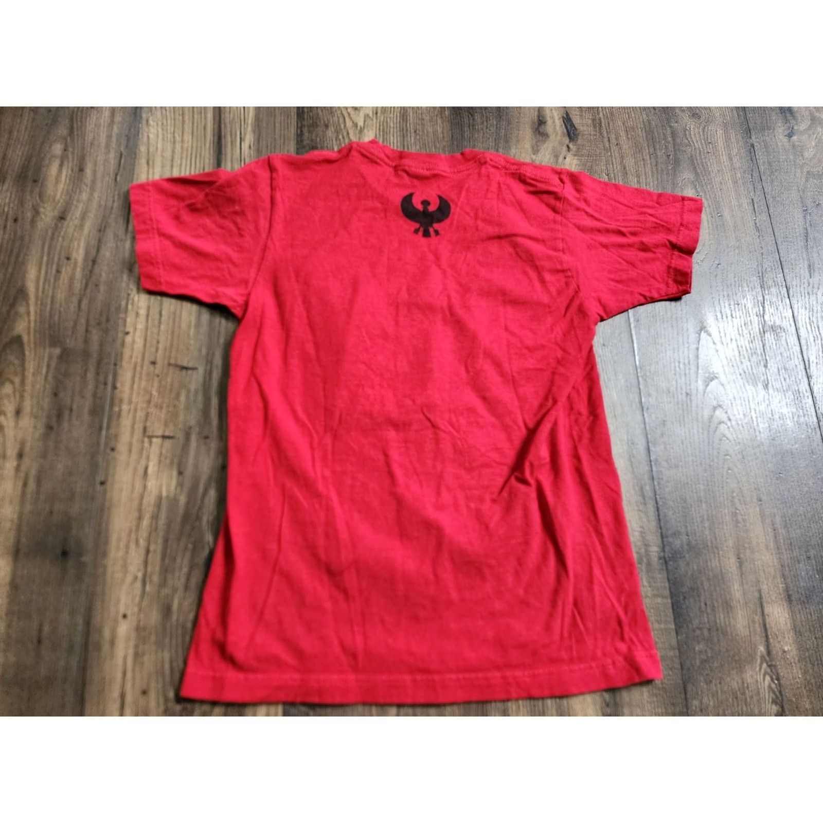 Tultex Adults S Tultex Tee Shirt T-Shirt Double-Sided Red Cotton Unisex Earth Wind & Fire Band Tee Crew Neck Short Sleeve Fire 90s? Size US S / EU 44-46 / 1 - 2 Thumbnail