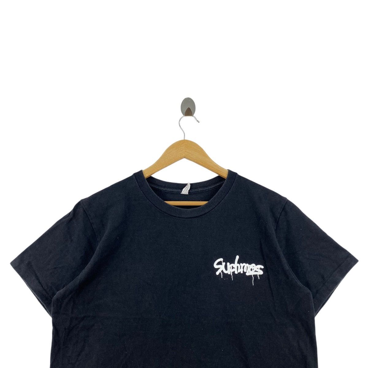 Japanese Brand LOVE&VICE SUCHMOS Japanese Rock Band Logo Print Black Size US L / EU 52-54 / 3 - 5 Thumbnail