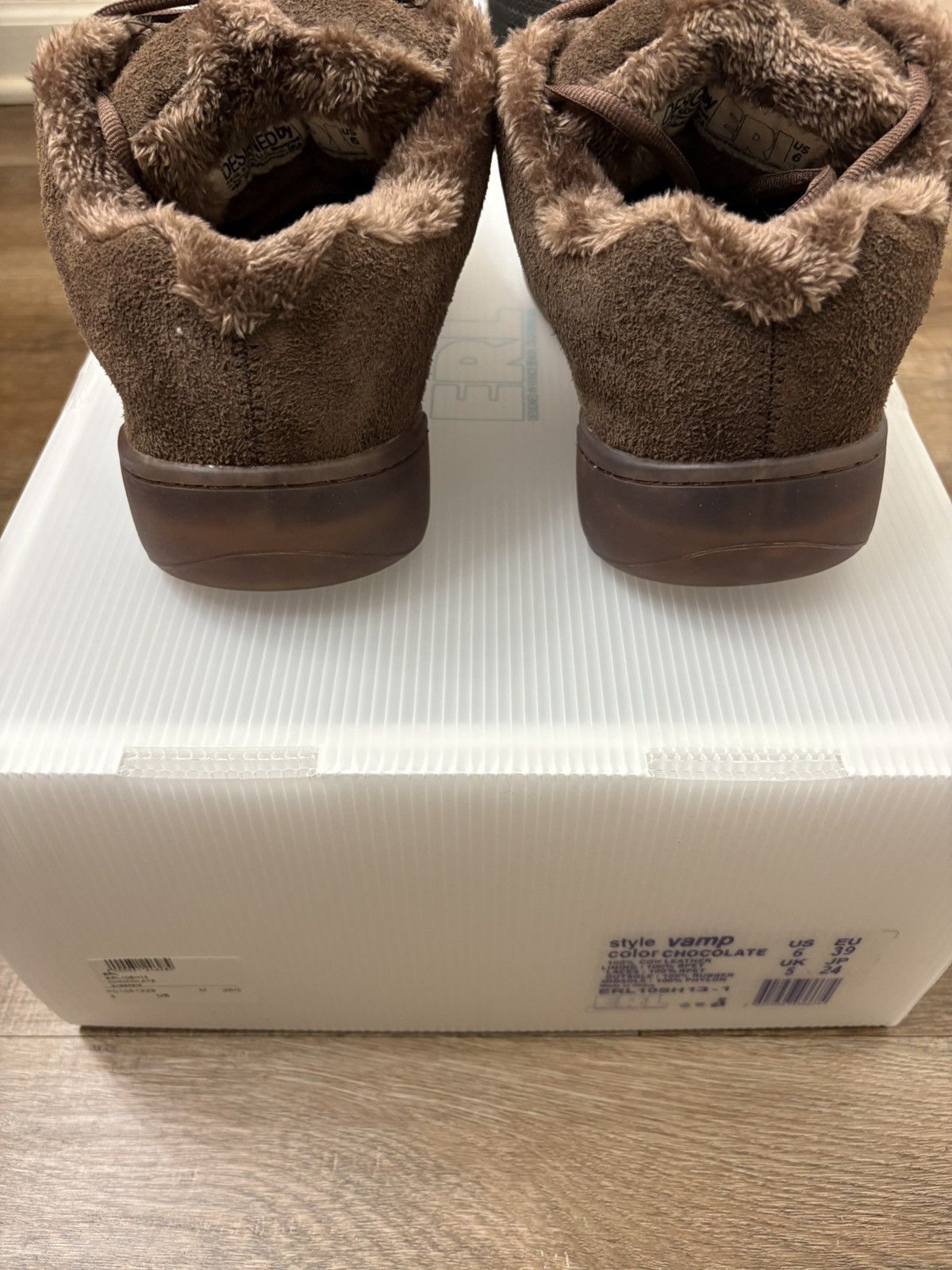 ERL **Limited Edition ERL Vamp “Chocolate Brown” Size US 6 / EU 39 - 10 Thumbnail