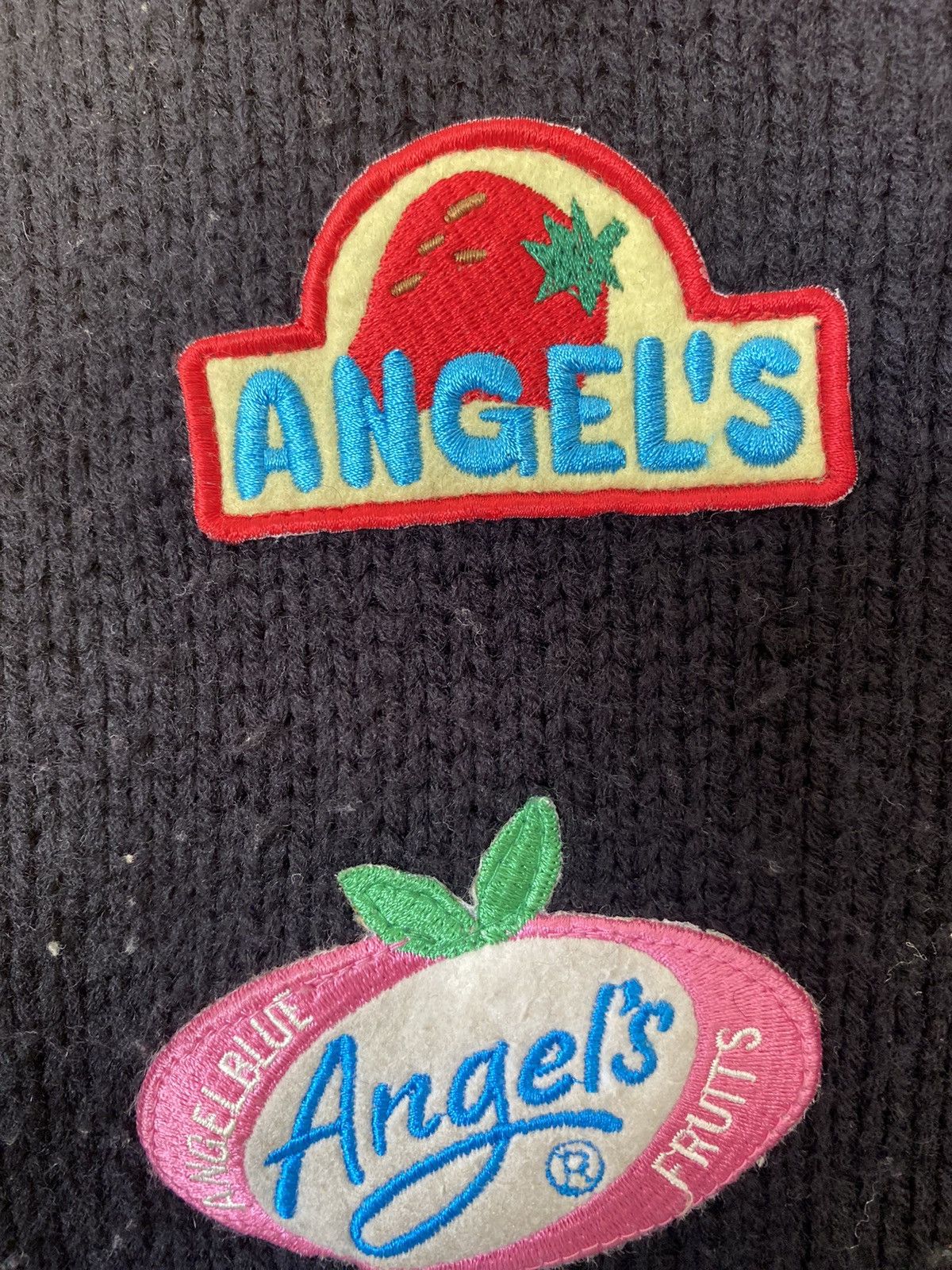 Angel Blue 1990s Angel Blue Knit patch Brand for cute girl Varsity Size M / US 6-8 / IT 42-44 - 6 Thumbnail