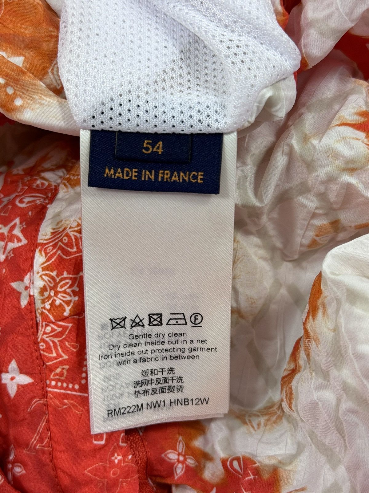 Louis Vuitton × Virgil Abloh BANDANA MONOGRAM PRINT WINDBREAKER JACKET Size US XXL / EU 58 / 5 - 5 Thumbnail