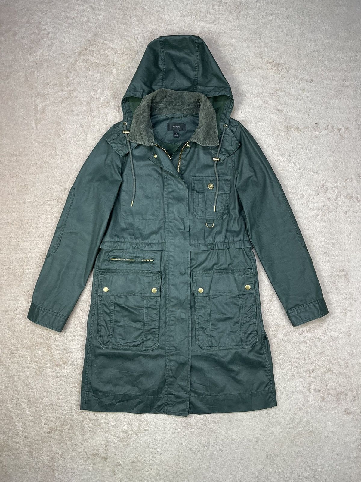 J.Crew J CREW Jacket Green Downtown Utility Field Parka Size US XS / EU 42 / 0 - 1 Thumbnail
