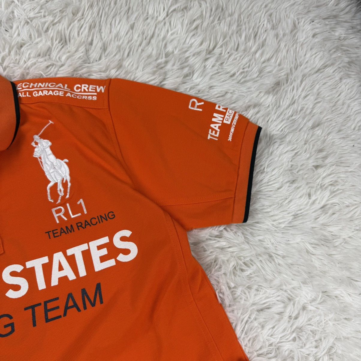 Polo Ralph Lauren Polo Ralph Lauren Orange USA Racing Shirt Team 2012 Size US M / EU 48-50 / 2 - 4 Thumbnail