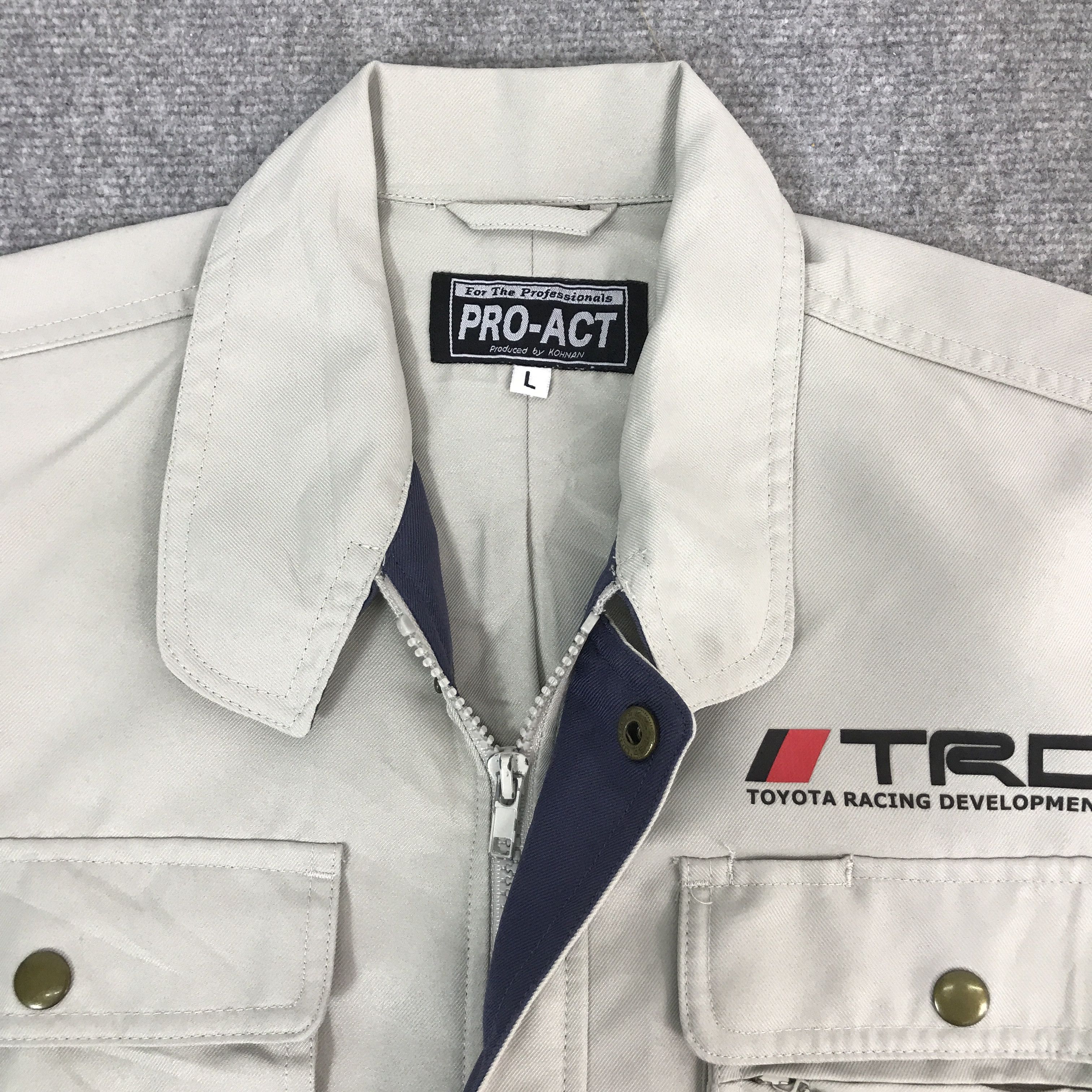 Japanese Brand TOYOTA TRD RACING MOTORSPORT CUSTOM JACKET Size US L / EU 52-54 / 3 - 9 Thumbnail