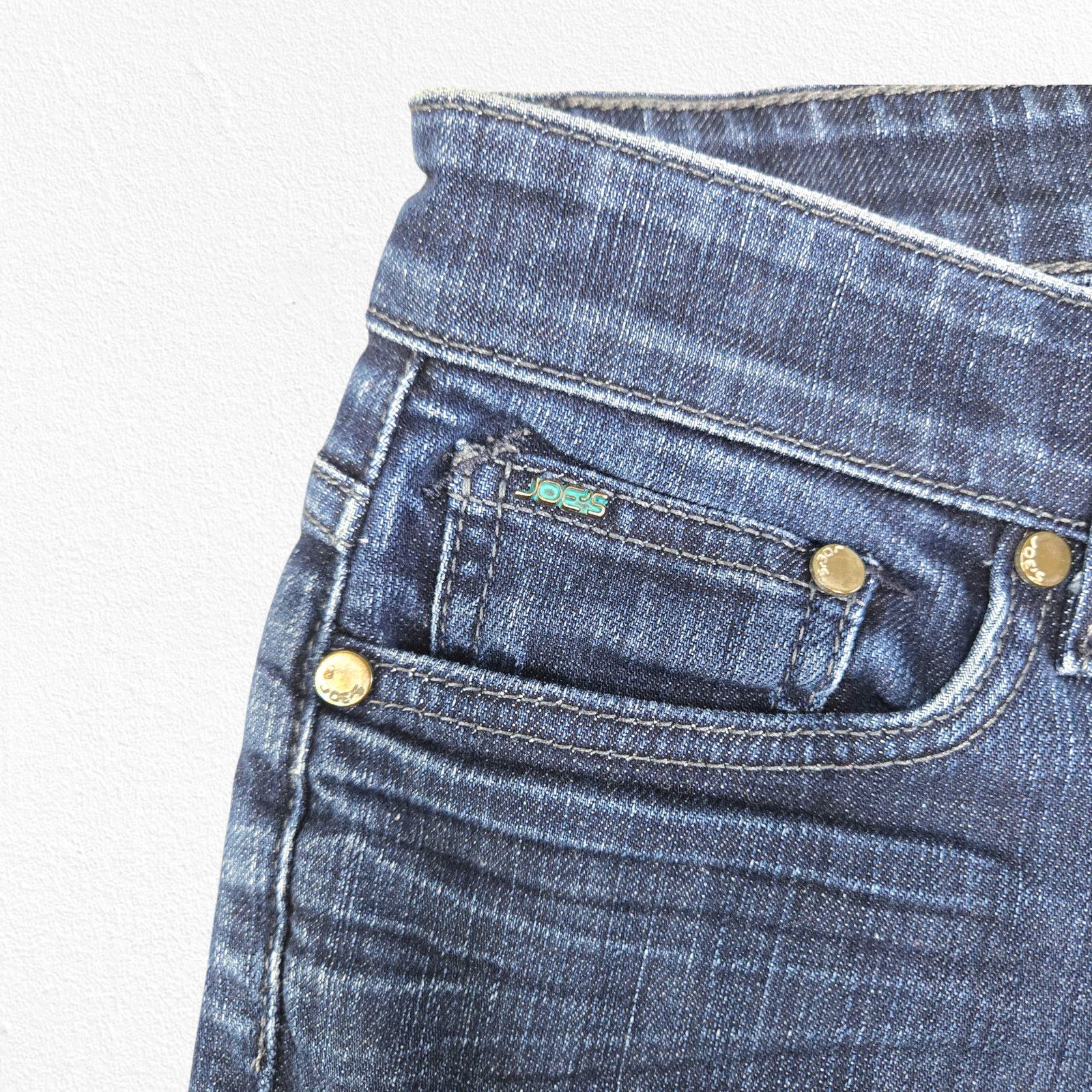 Other Y2K Joes Jeans Slim Bootcut Low Rise Dark Wash Jeans Size 25 Size 25" / US 0 / IT 36 - 6 Thumbnail