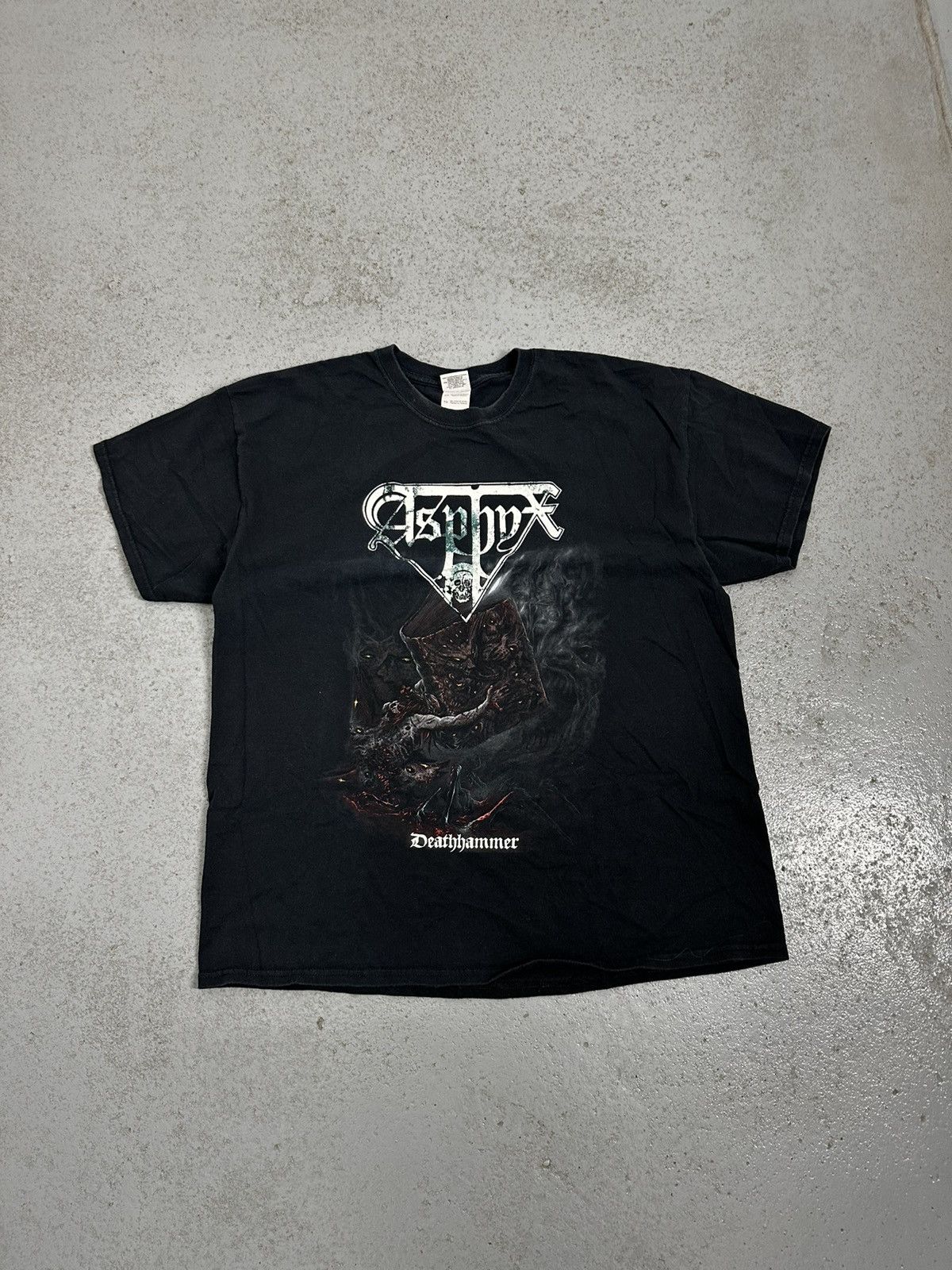 Band Tees Asphyx Deathhammer Rock Band T-Shirt Size US XL / EU 56 / 4 - 1 Thumbnail