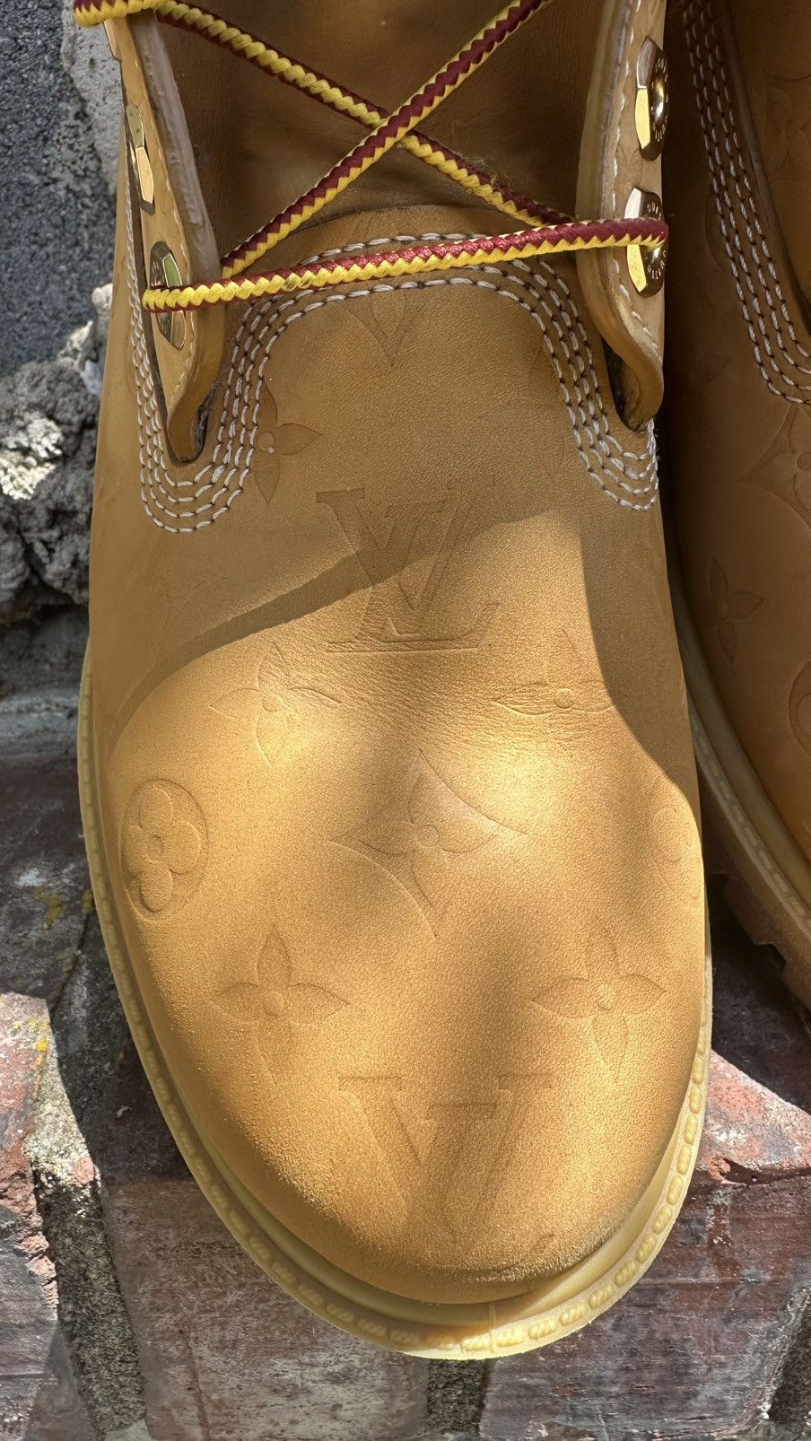 Louis Vuitton × Timberland Louis Vuitton x Timberland “Wheat” Boot Size US 8.5 / EU 41-42 - 4 Thumbnail