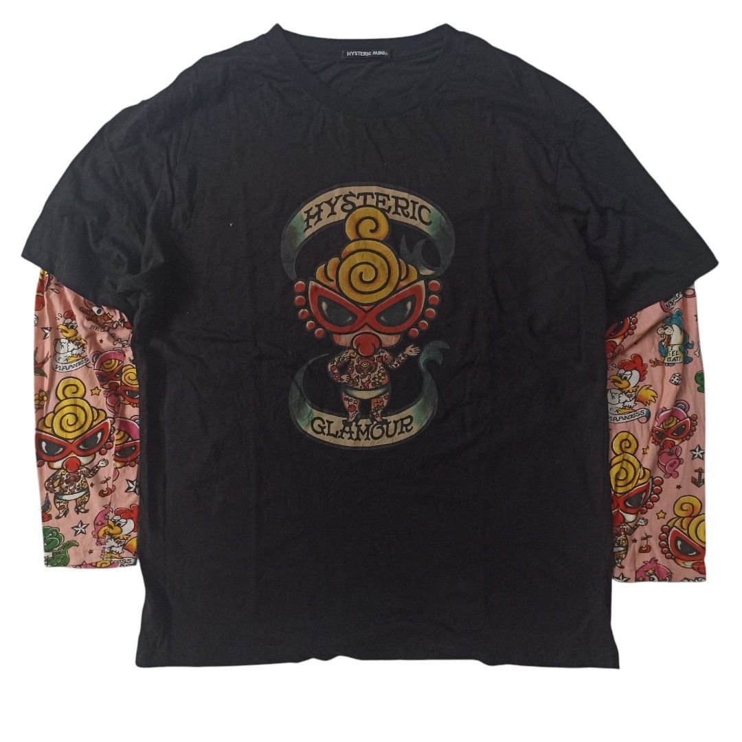 Hysteric glamour big logo shirt