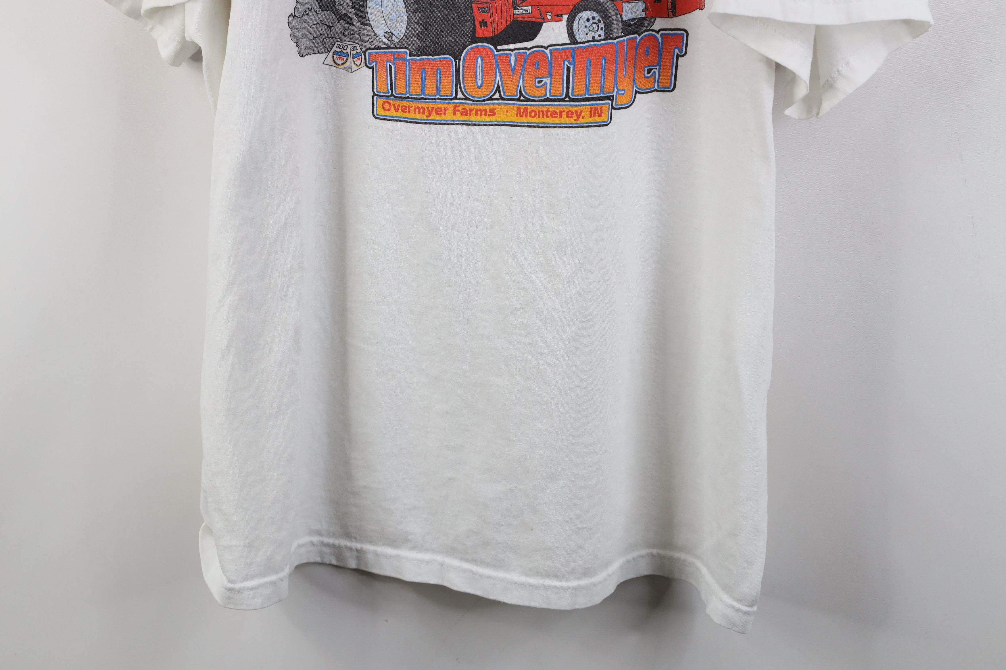 Vintage Vintage 90s Y2K Farms Sandhill Binder Tractor Racing T-Shirt Size US XXL / EU 58 / 5 - 3 Thumbnail