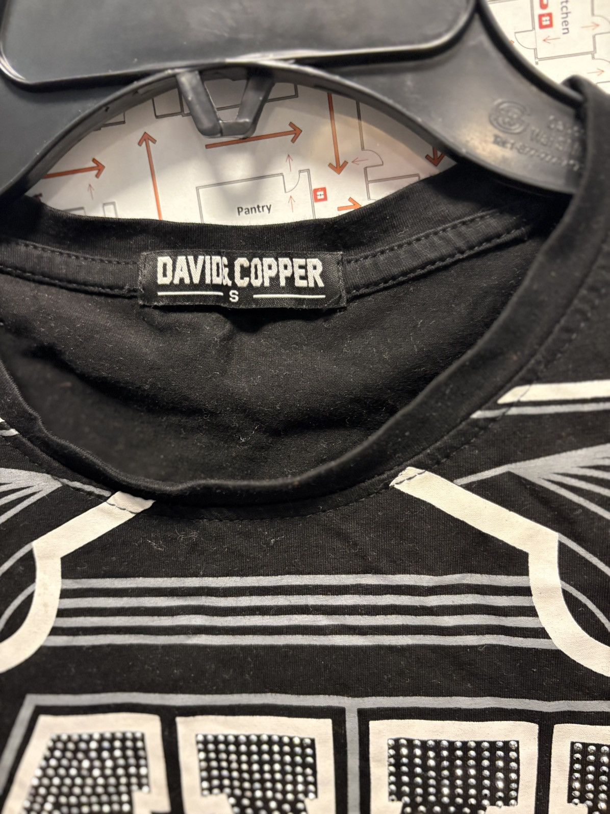 Other David Copper Men's Black MVP Graphic Sequence T-Shirt S Size US S / EU 44-46 / 1 - 2 Thumbnail