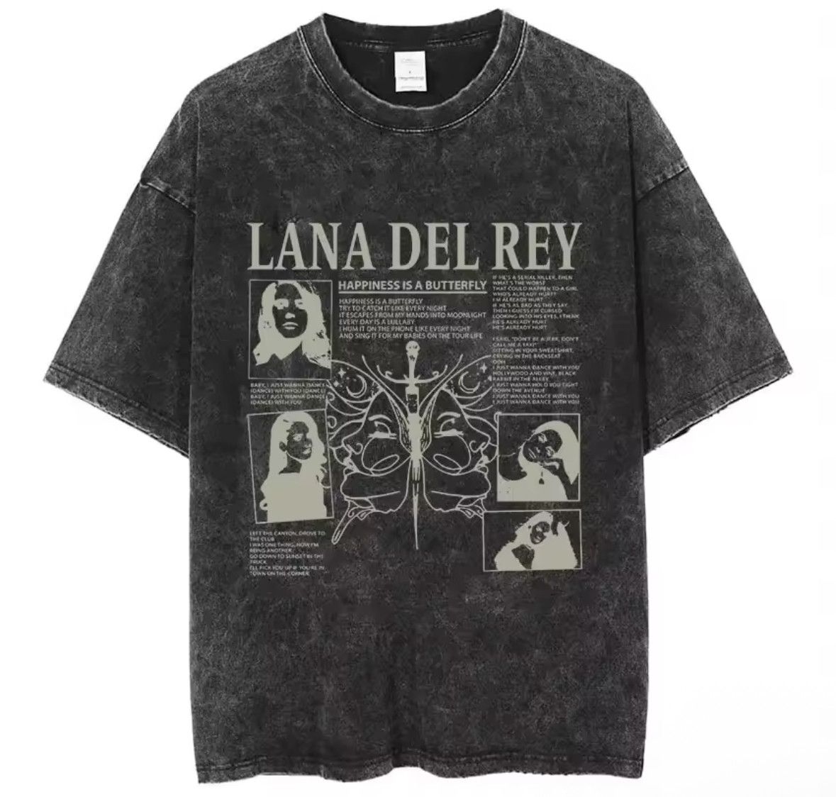 Other Y2K Vintage Lana Star Lady Washed Short Sleeve T-Shirt Size XXL / US 16-18 / IT 52-54 - 1 Thumbnail