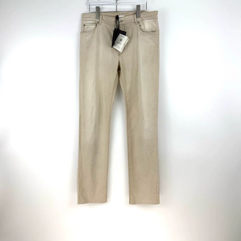 Prada Prada Apricot classic logo trousers 2502-Nextarrow Size US 34 / EU 50 - 3 Thumbnail