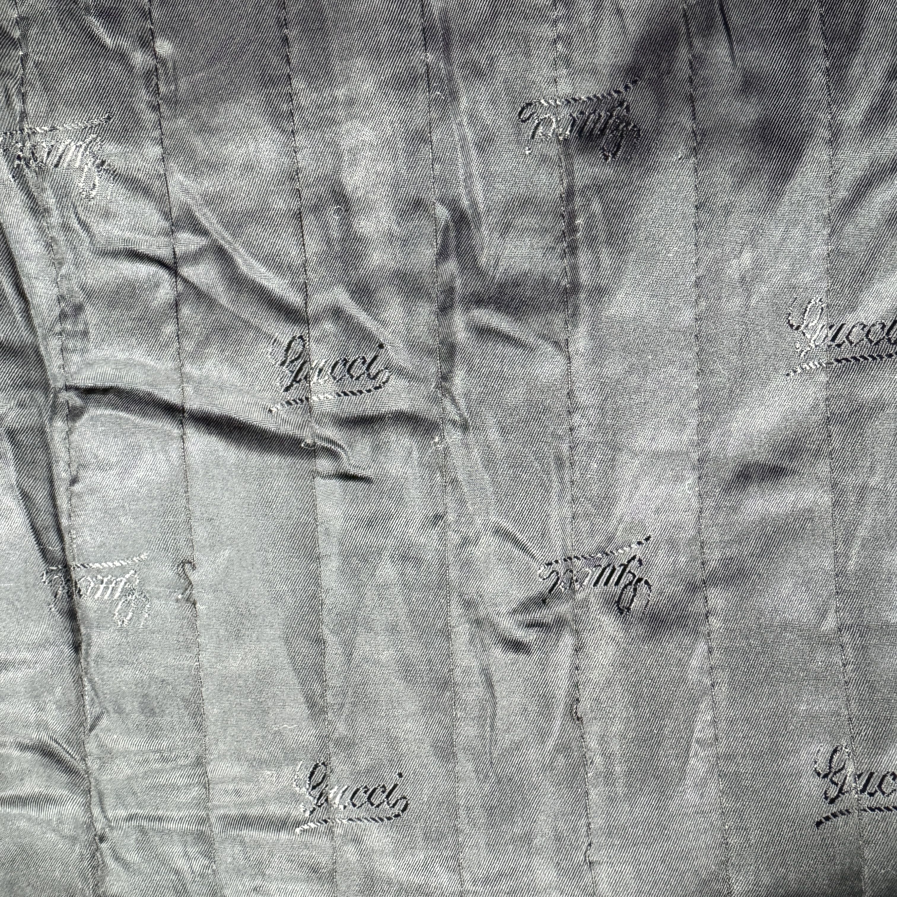 Gucci Gucci Vintage Leather Coat Size L / US 10 / IT 46 - 4 Thumbnail