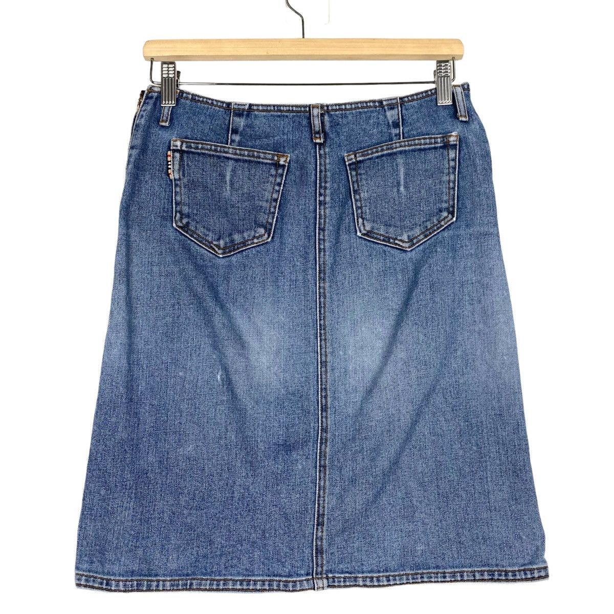 Burberry Prorsum 💥BURBERRY BLUE LABLE DENIM JEAN SKIRT Size 30" / US 8 / IT 44 - 7 Thumbnail