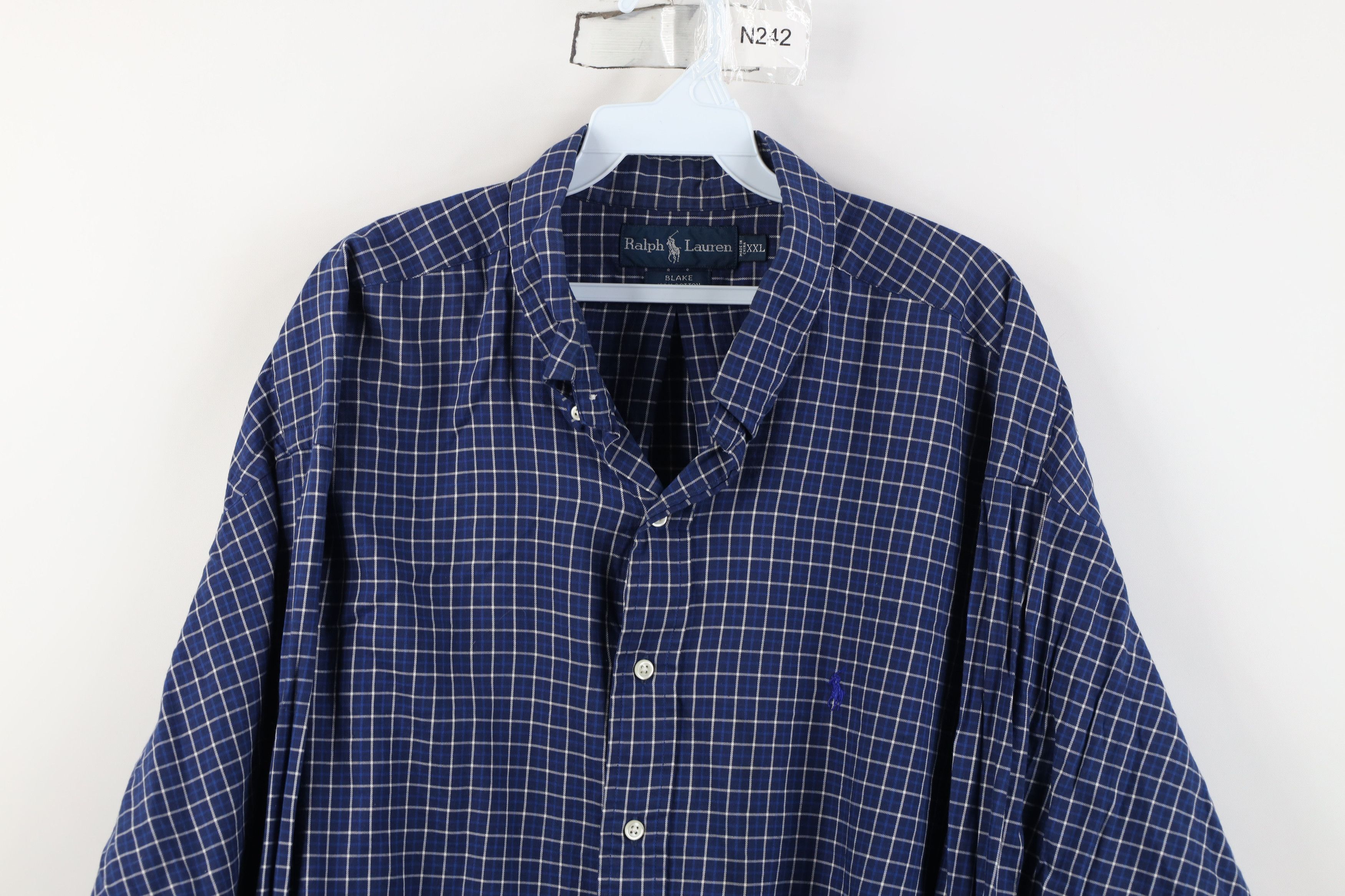 Ralph Lauren Vintage 90s Ralph Lauren Flannel Button Down Shirt Plaid Size US XXL / EU 58 / 5 - 2 Thumbnail