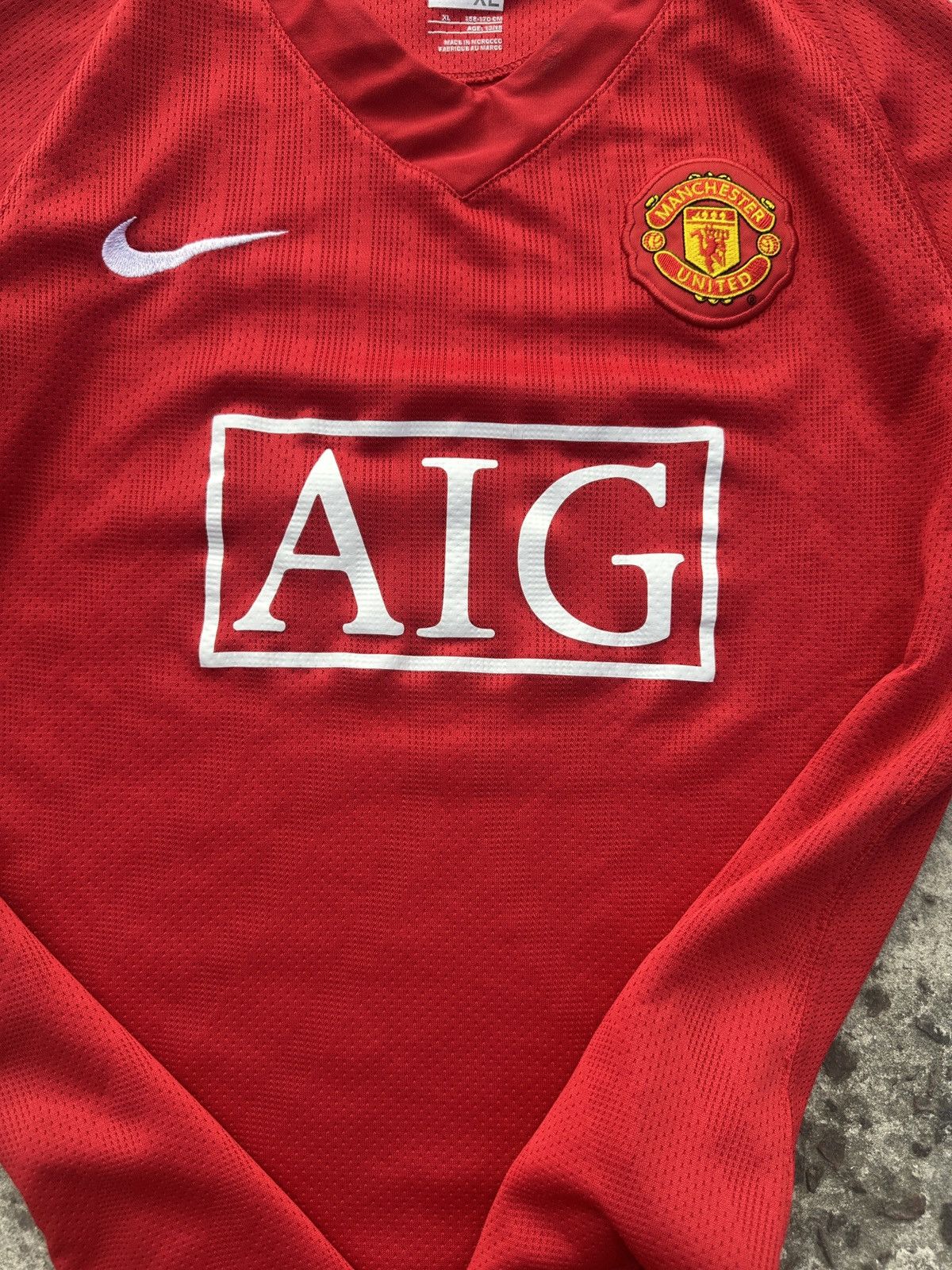 Nike Vintage Nike Manchester United Soccer Jersey Blokecore 07/08 Size US S / EU 44-46 / 1 - 3 Thumbnail