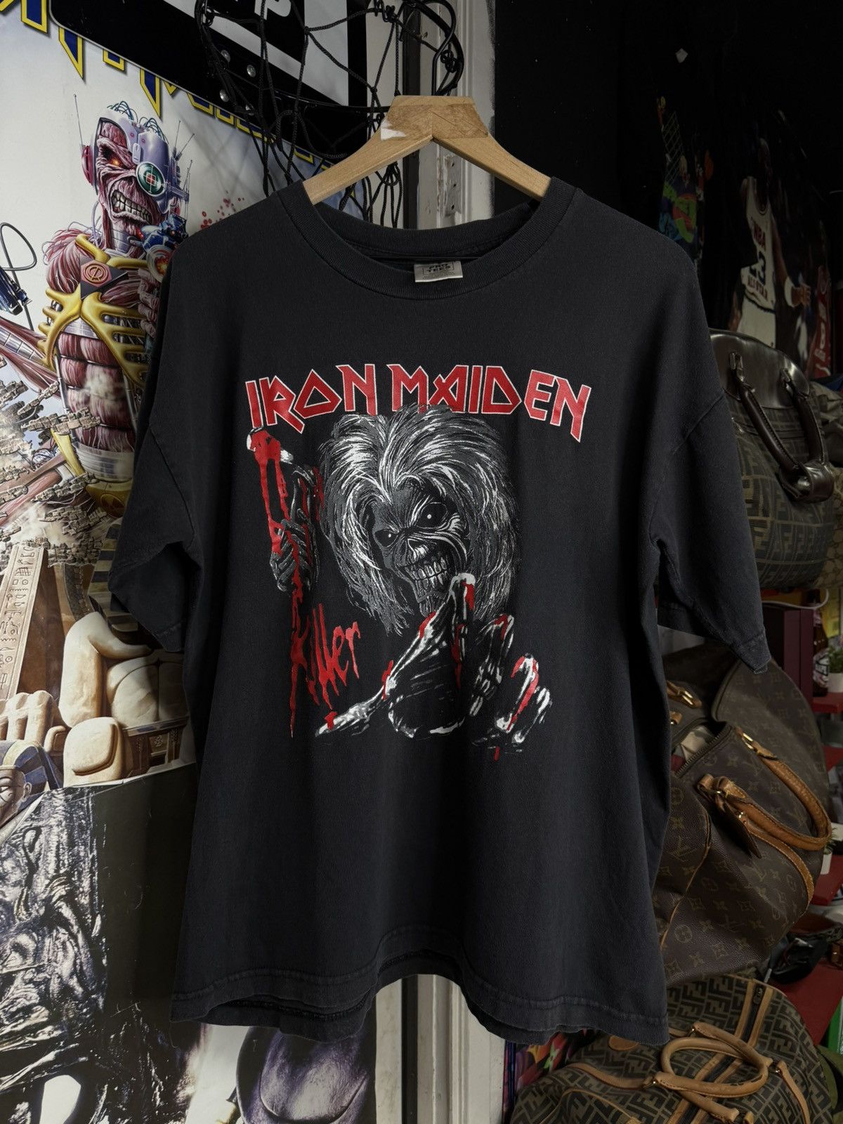 Vintage 90’s Iron Maiden Band T-Shirt Adult Size Large