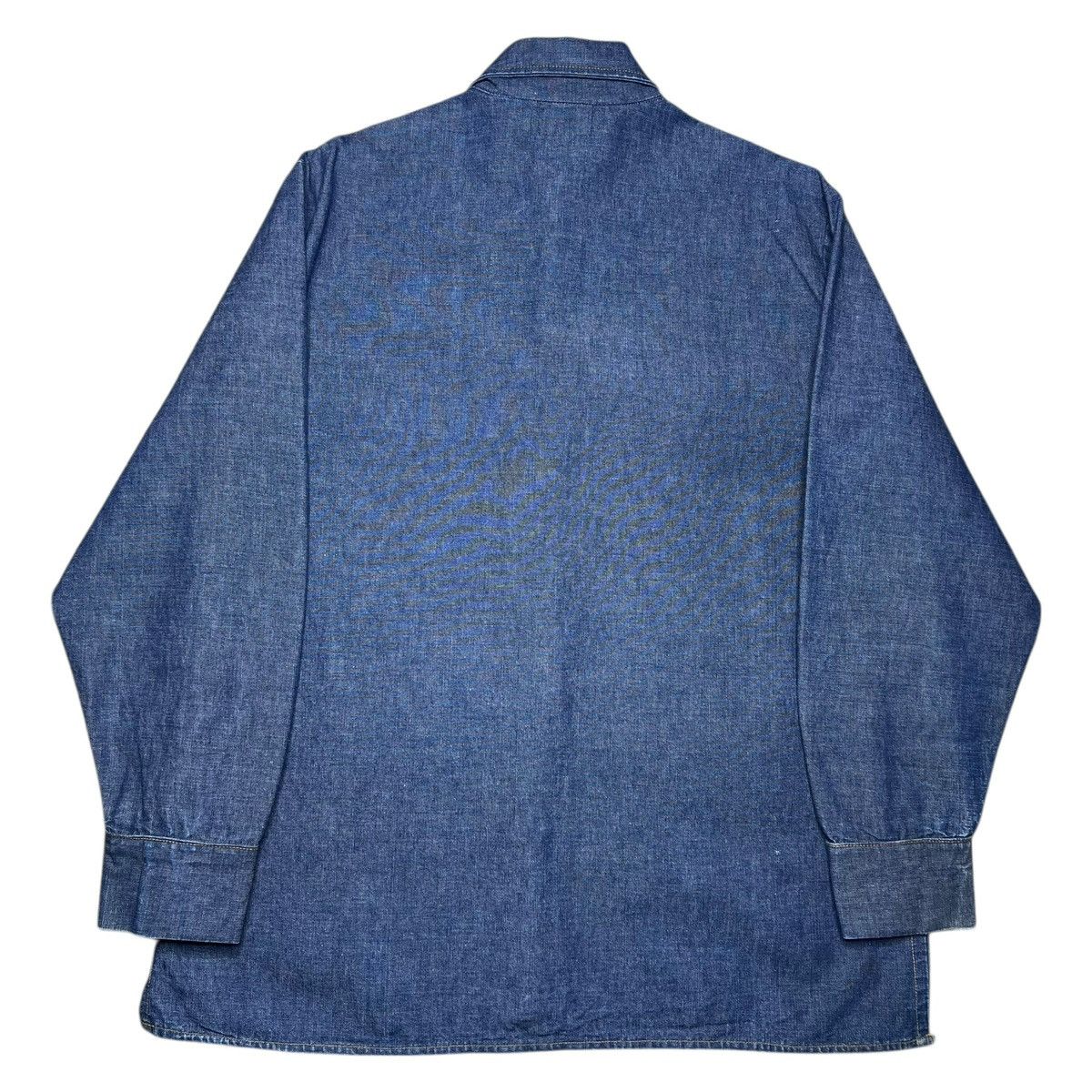 Levi's 1970s Levi’s Orange Tab Denim Button Up Long Sleeve Shirt Size US XL / EU 56 / 4 - 3 Thumbnail