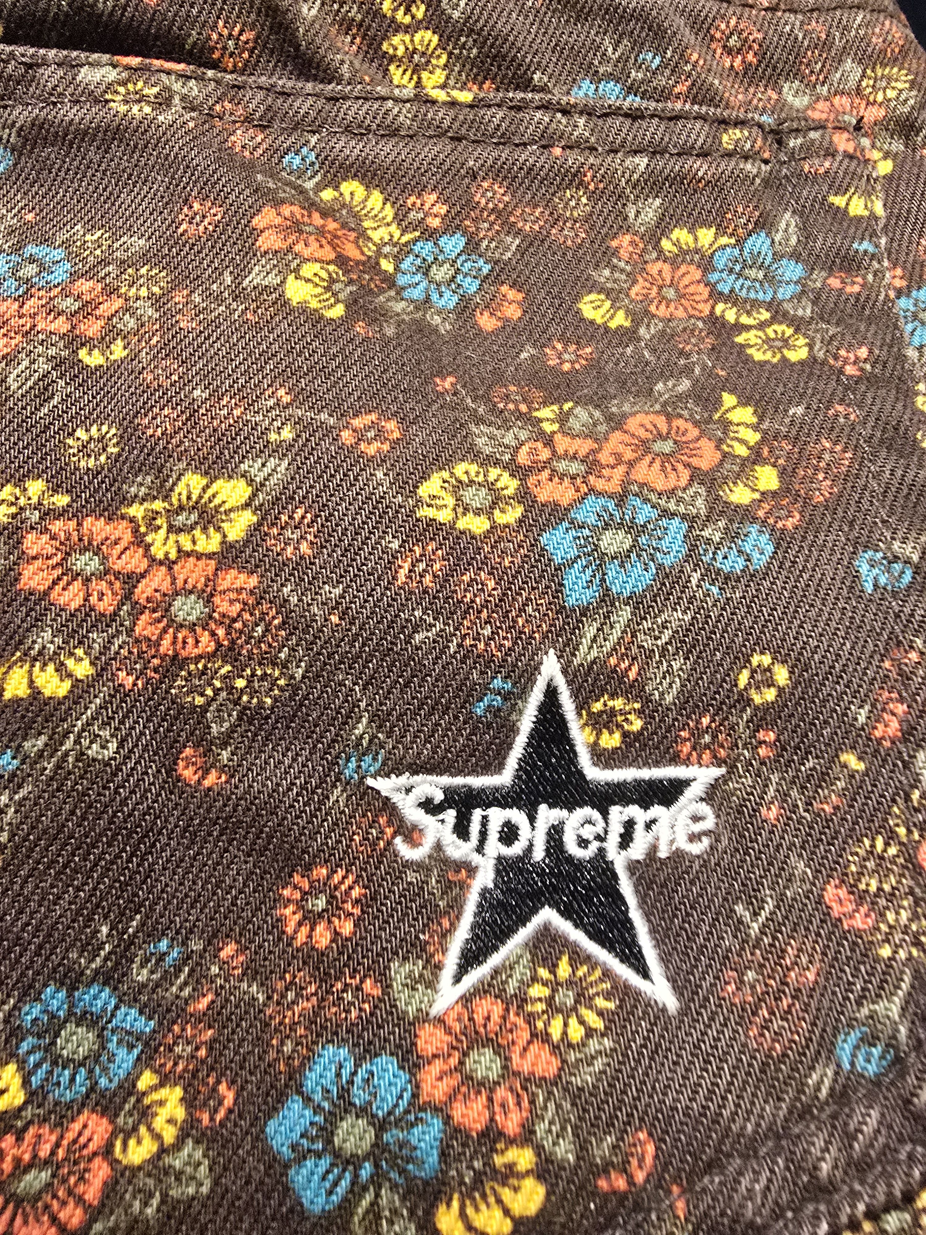 Supreme Supreme Regular Jean 'Flowers' (SS22). Size US 34 / EU 50 - 5 Thumbnail