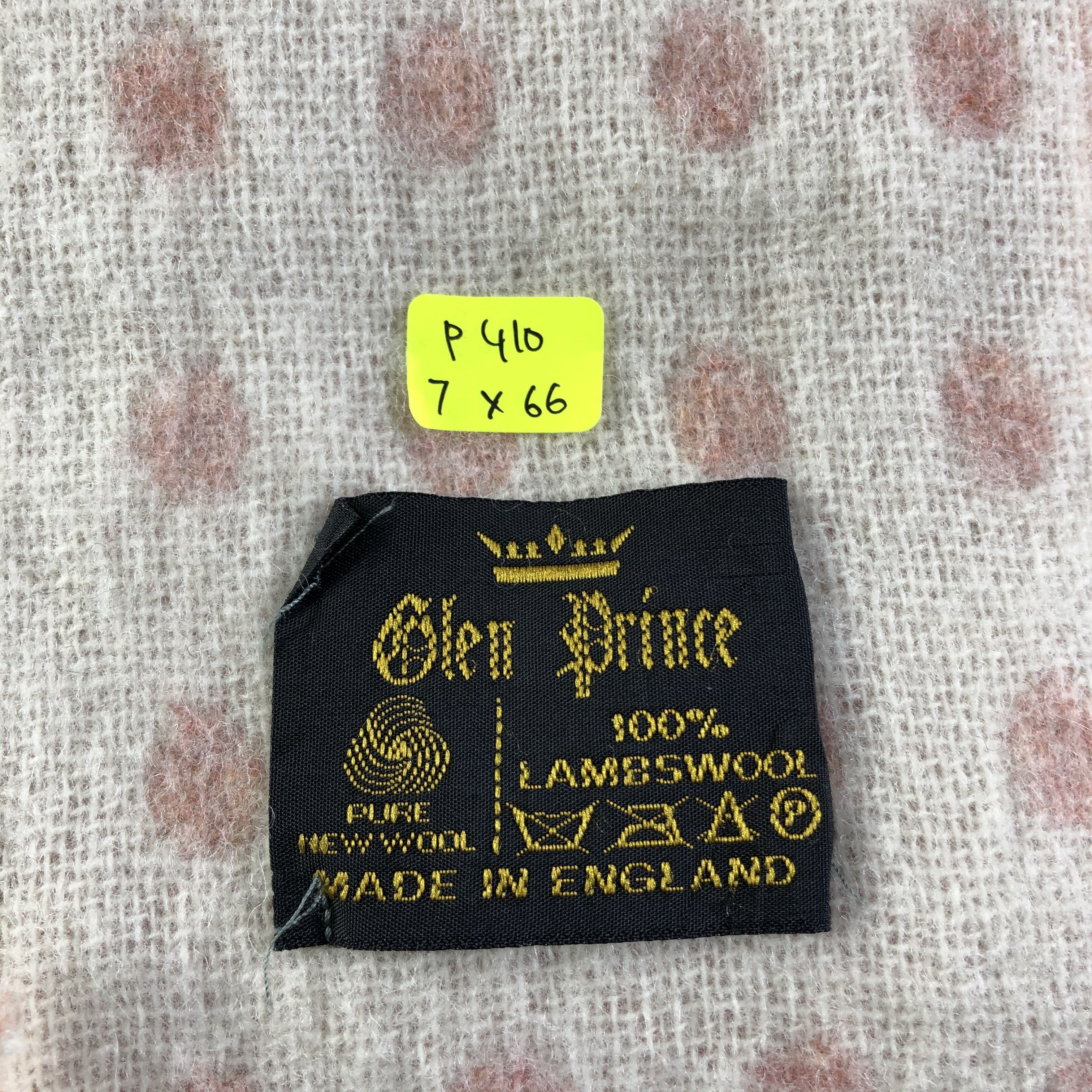 Vintage Glen Prince Wool Scarf / Muffler / Neckwear Size ONE SIZE - 6 Thumbnail