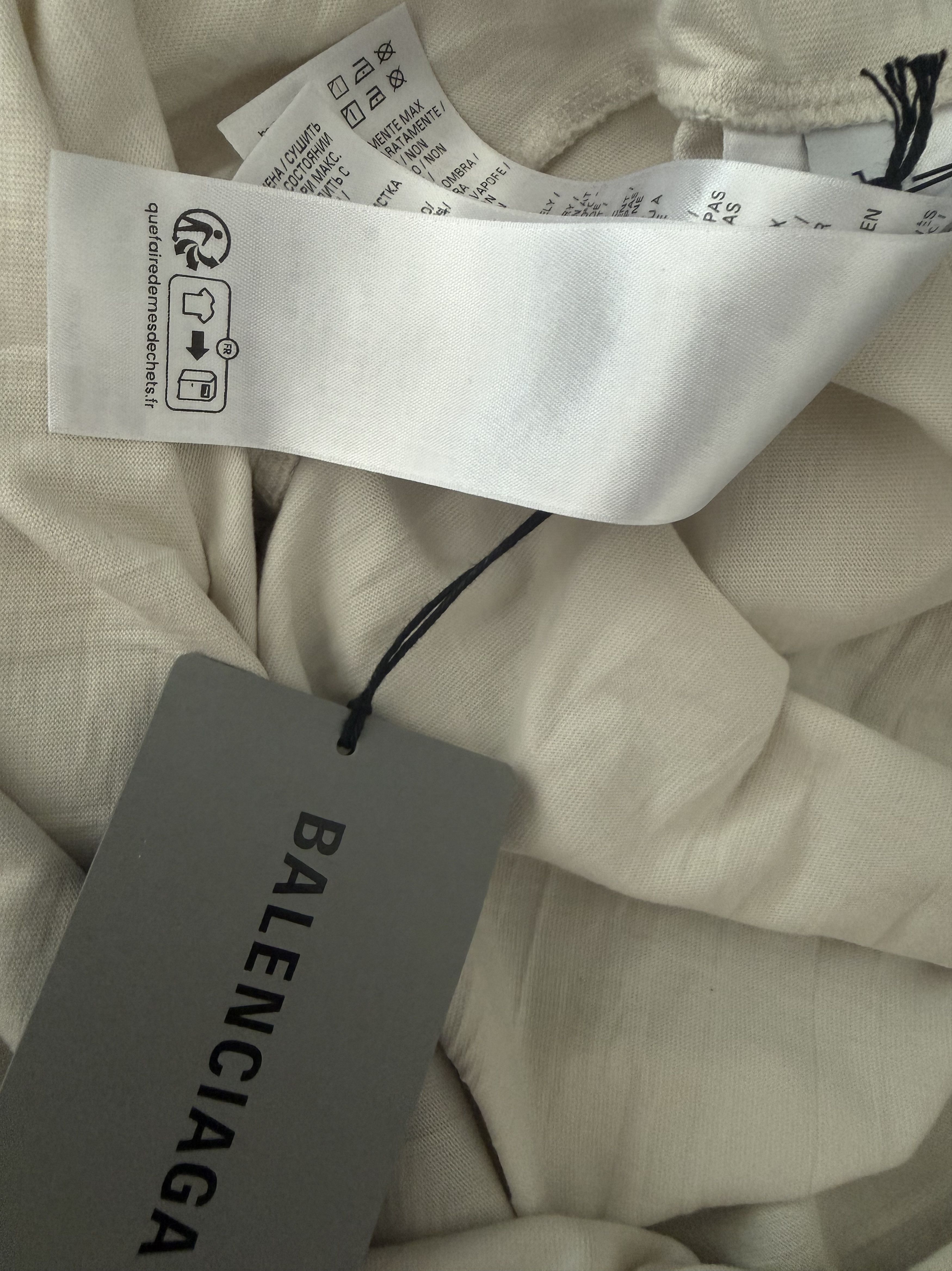Balenciaga BALENCIAGA METAL LOGO SHIRT Size US L / EU 52-54 / 3 - 7 Thumbnail