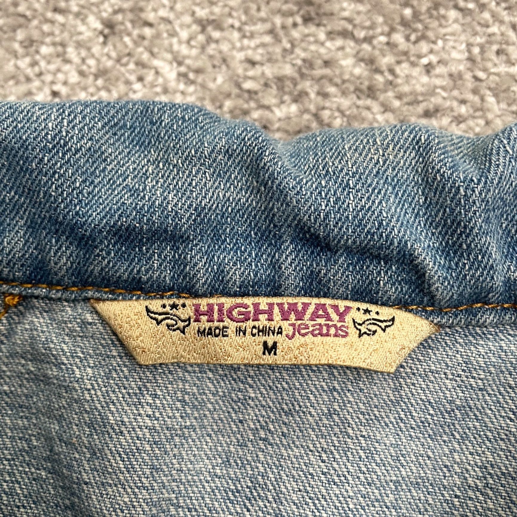 Denime HWY Jeans Denim Vest Womens M Blue Casual Button Down Sleeveless Pockets Short Jacket, Classic Outdoor, Regular Fit Women Size 32" / US 10 / IT 46 - 4 Thumbnail